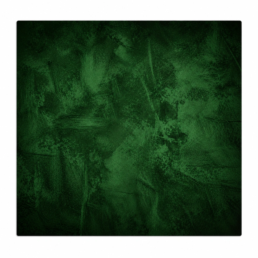 Skleněná ochranná deska za sporák a linku – Zelený mramor | 60 × 52 cm