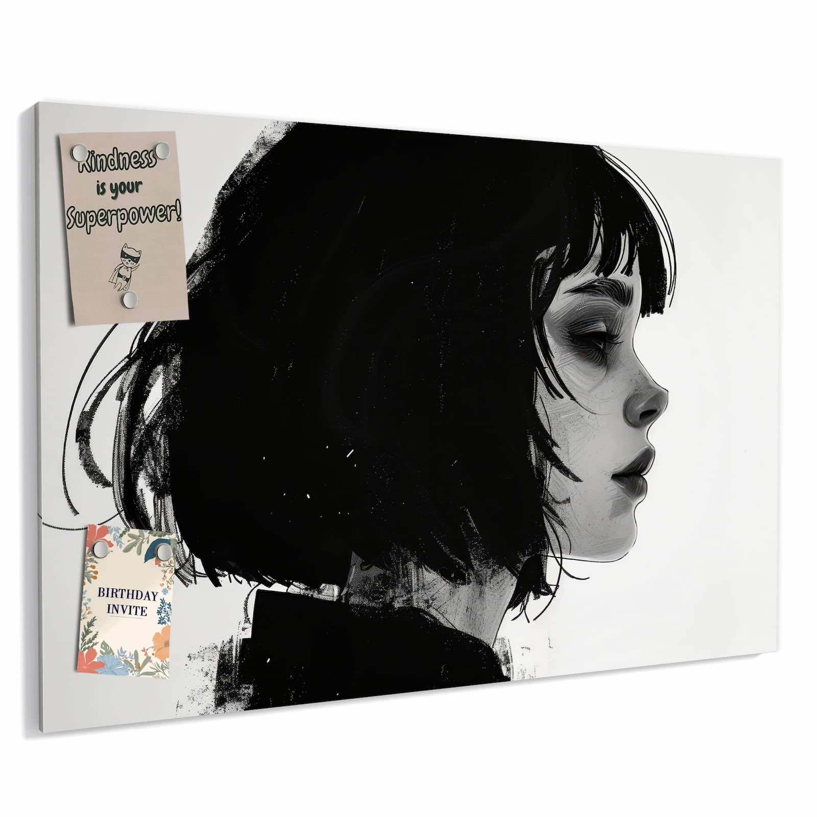 Magnetická tabule – obraz na zeď Palmy na vysněné pláži | 60 × 40 cm