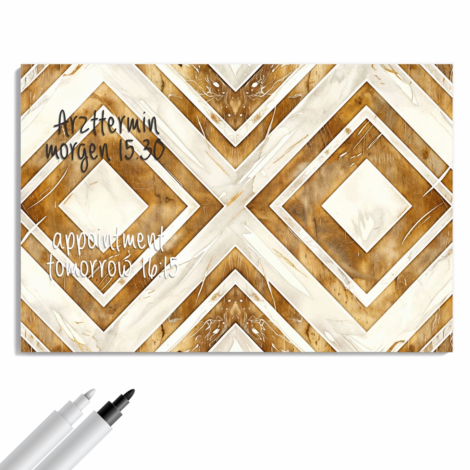 Magnetická tabule – obraz na zeď Geometrický vzor – motiv 1 | 60 × 40 cm