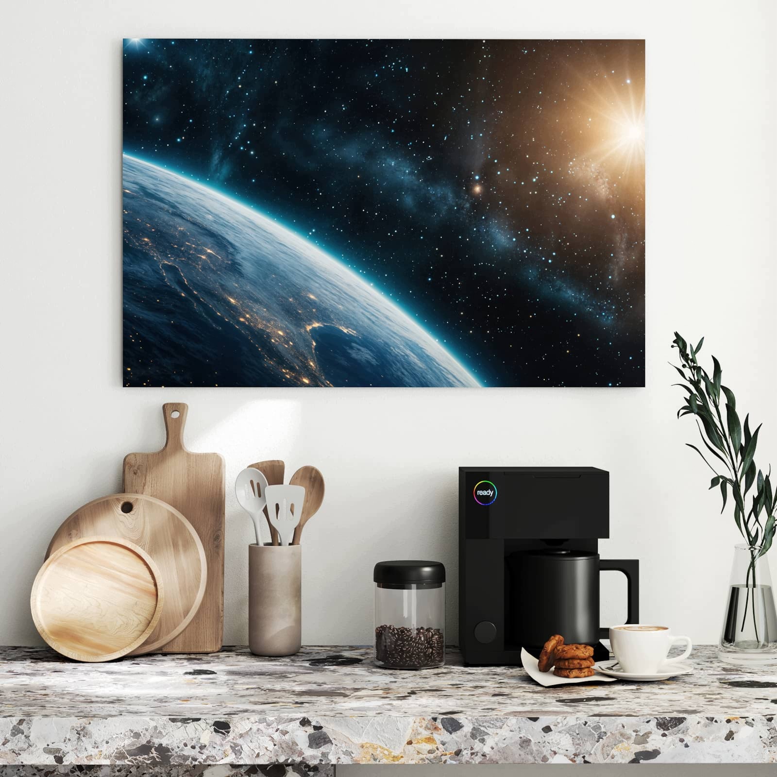 Magnetická tabule – obraz na zeď Planeta vesmír | 90 × 60 cm