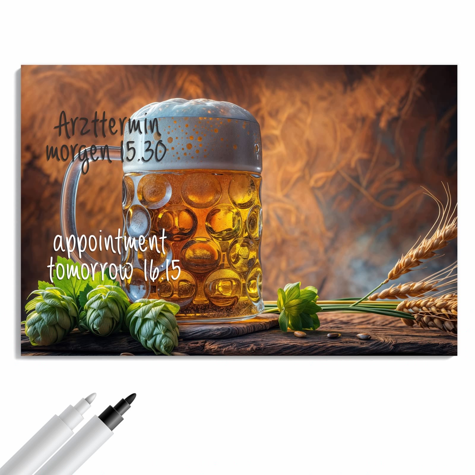 Magnetická tabule – obraz na zeď Vlny obloha | 60 × 40 cm