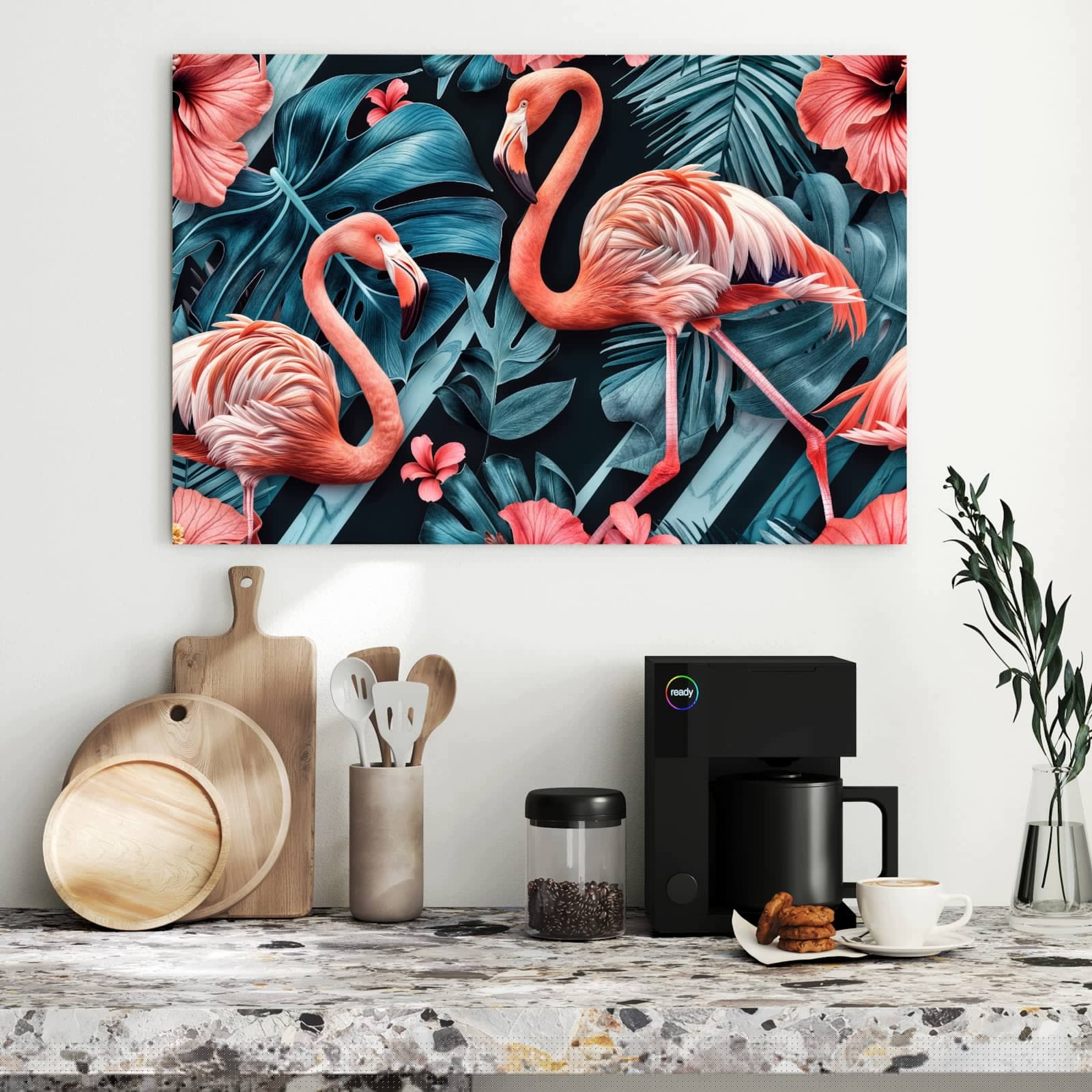 Magnetická tabule – obraz na zeď Barevná zmrzlina na pláži | 90 × 60 cm