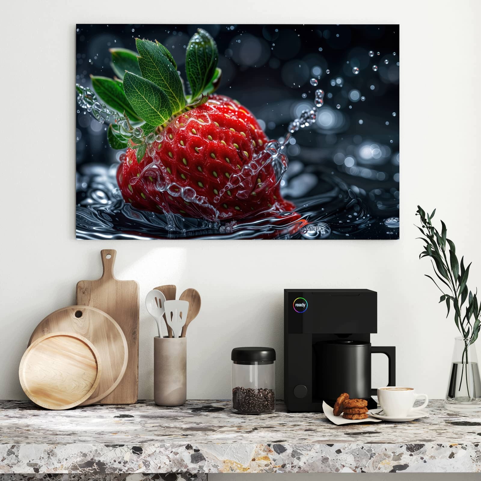 Magnetická tabule – obraz na zeď Východ slunce Země – motiv 2 | 90 × 60 cm