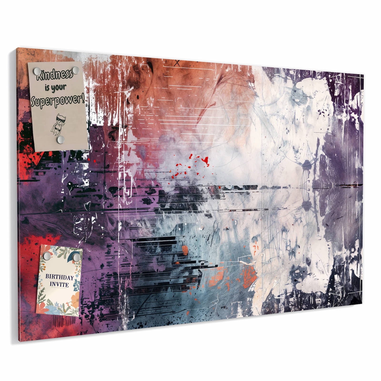 Magnetická tabule – obraz na zeď Abstraktní umění kompozice | 60 × 40 cm
