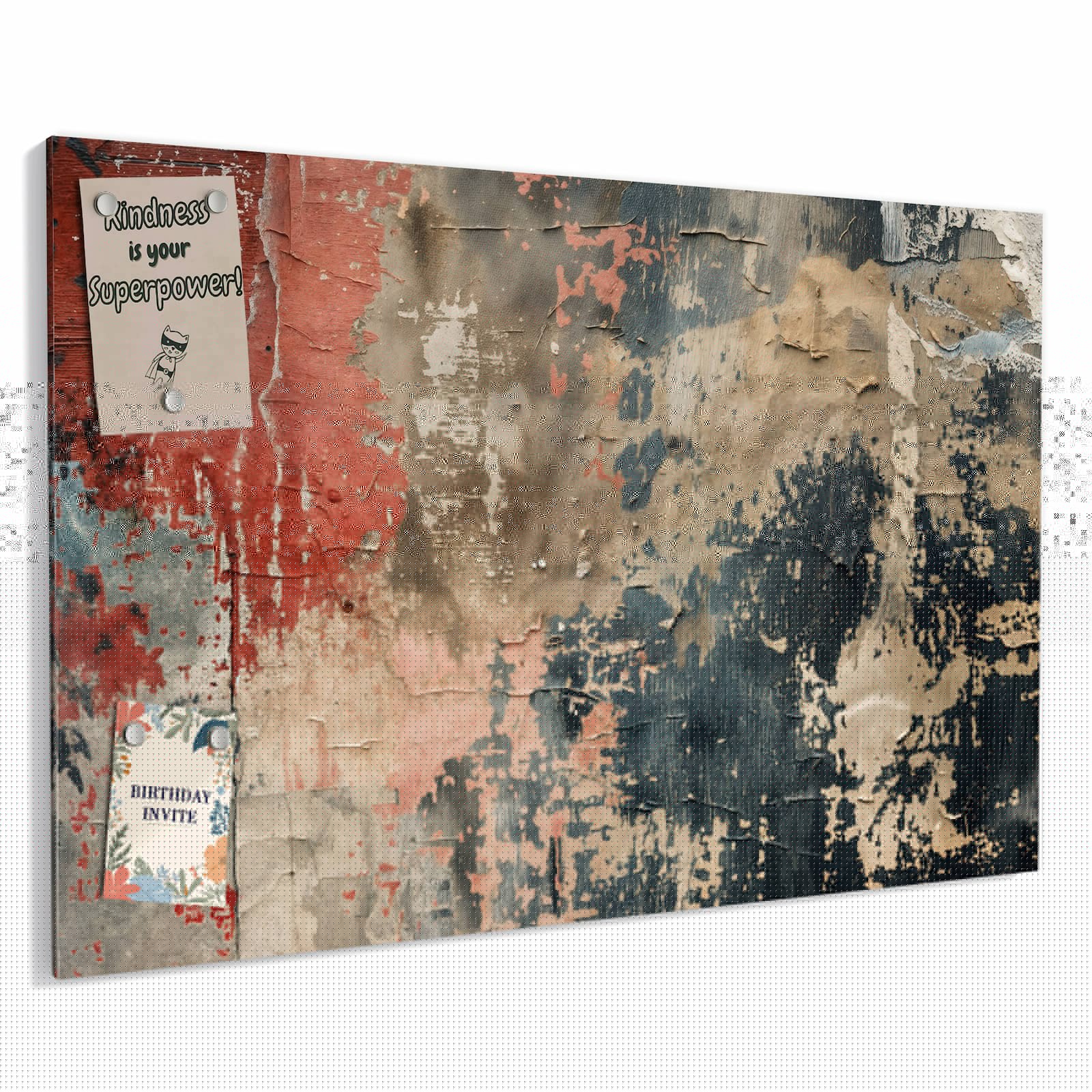Magnetická tabule – obraz na zeď Jemný vír barev | 60 × 40 cm