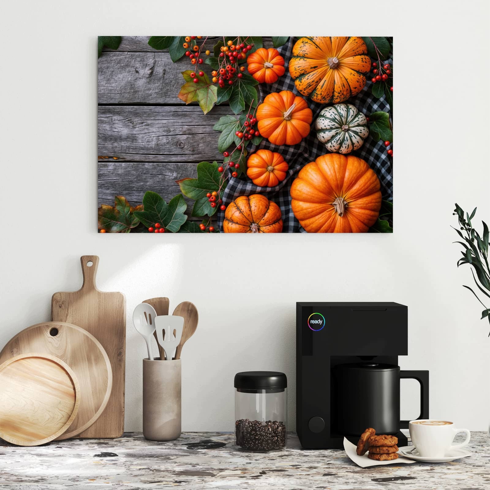 Magnetická tabule – obraz na zeď Podzimní dýně | 60 × 40 cm