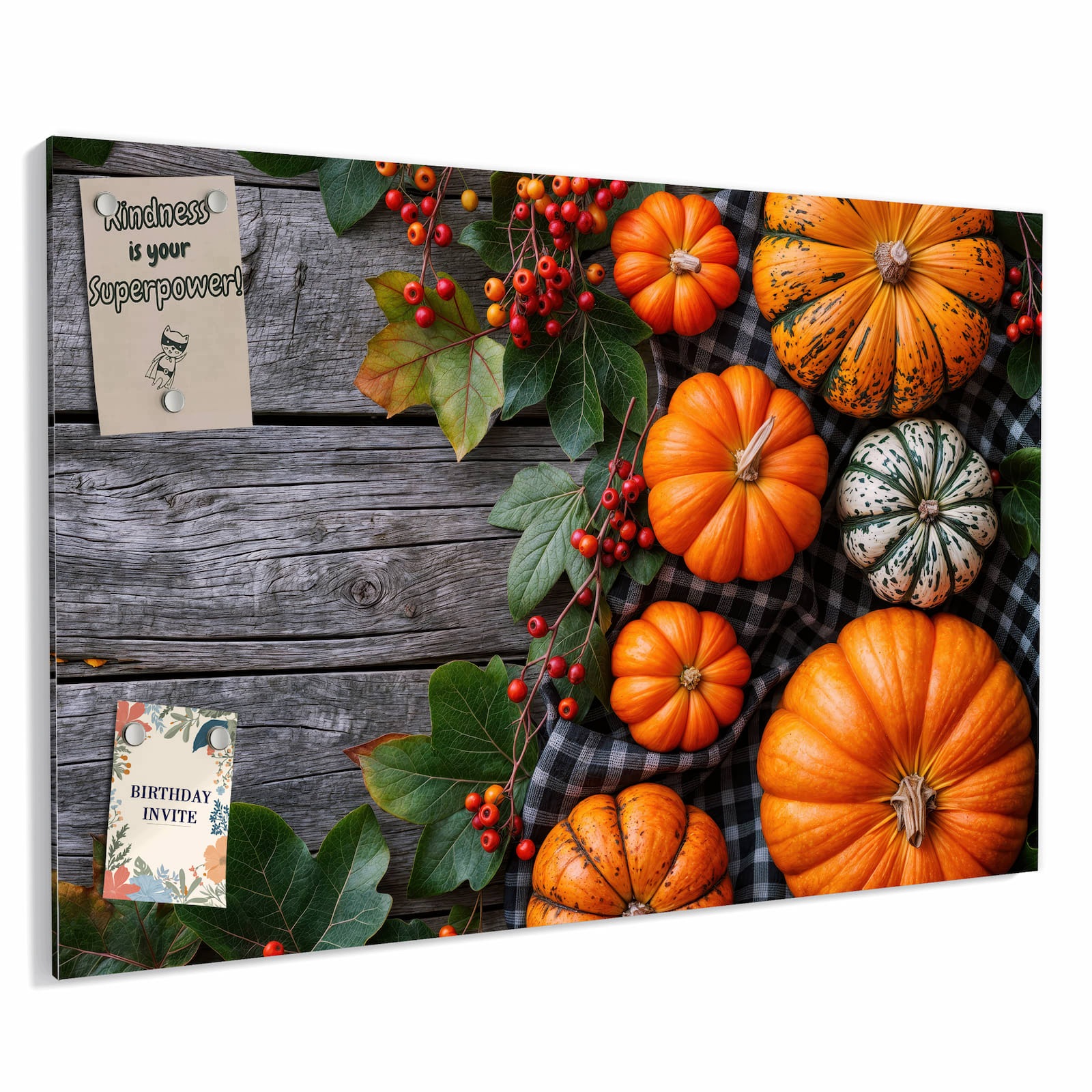 Magnetická tabule – obraz na zeď Podzimní dýně | 60 × 40 cm