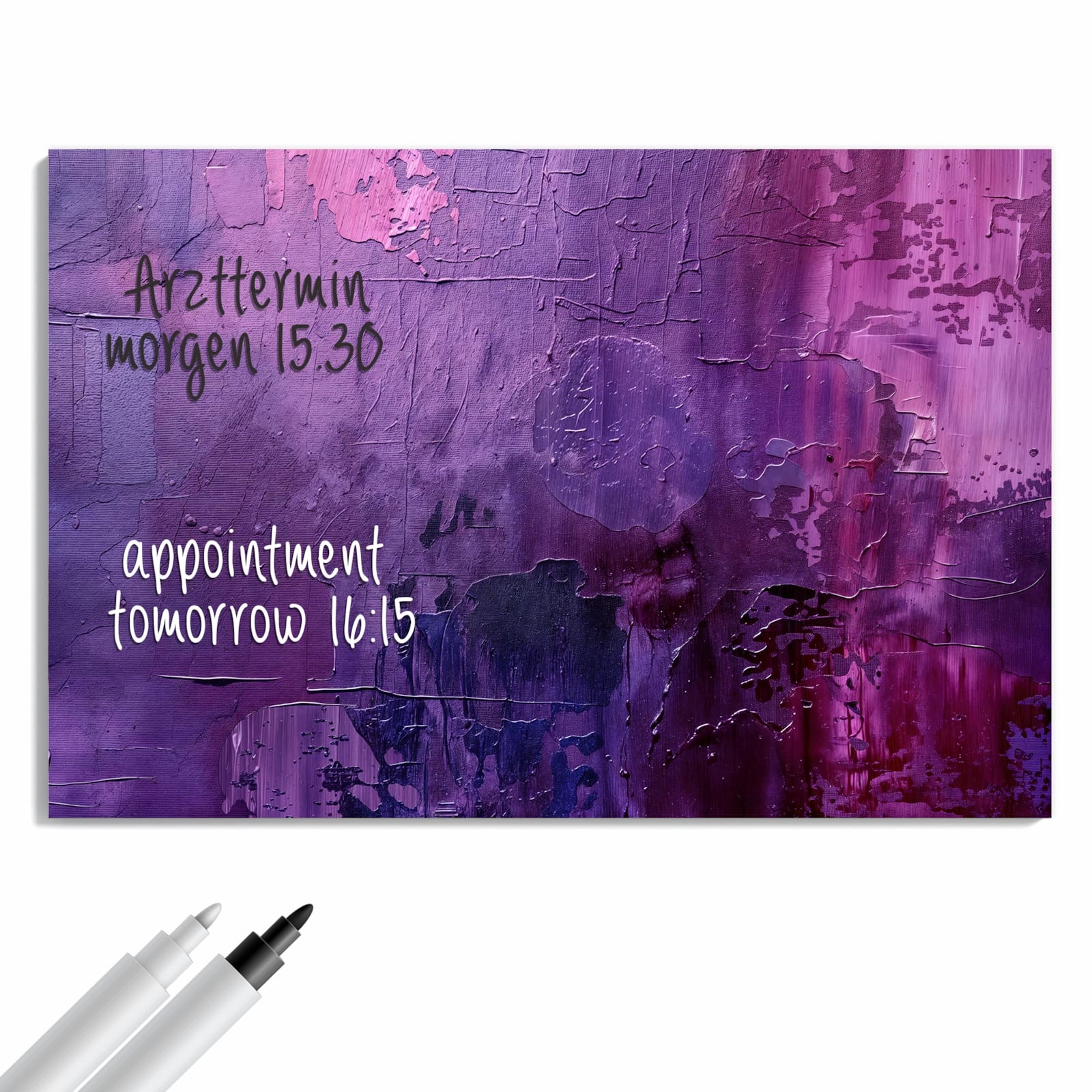 Magnetická tabule – obraz na zeď Tiché potěšení kávy | 90 × 60 cm