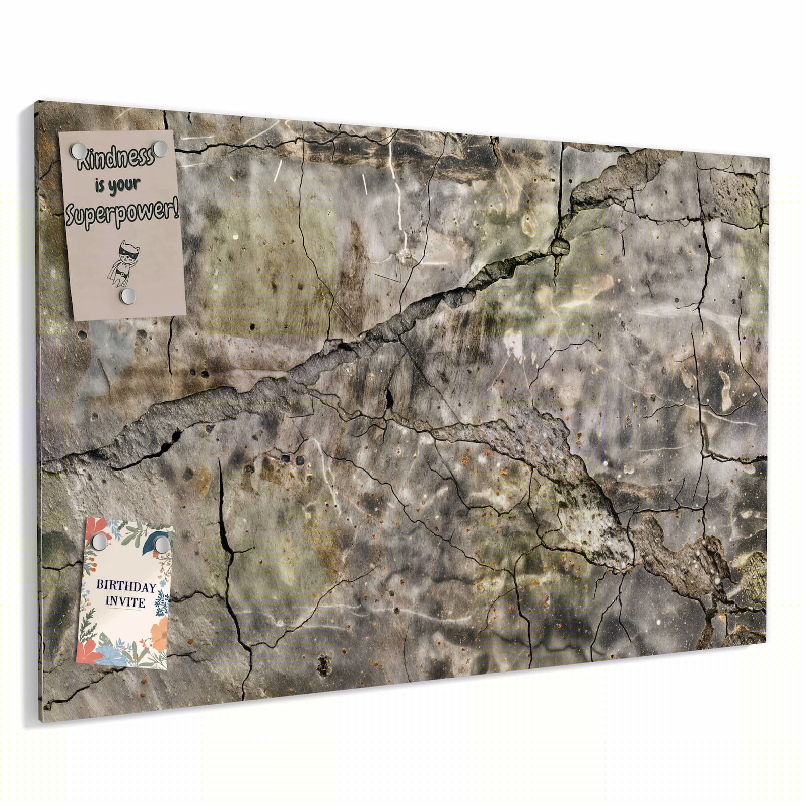 Magnetická tabule – obraz na zeď Vintage dřevěná prkna | 90 × 60 cm
