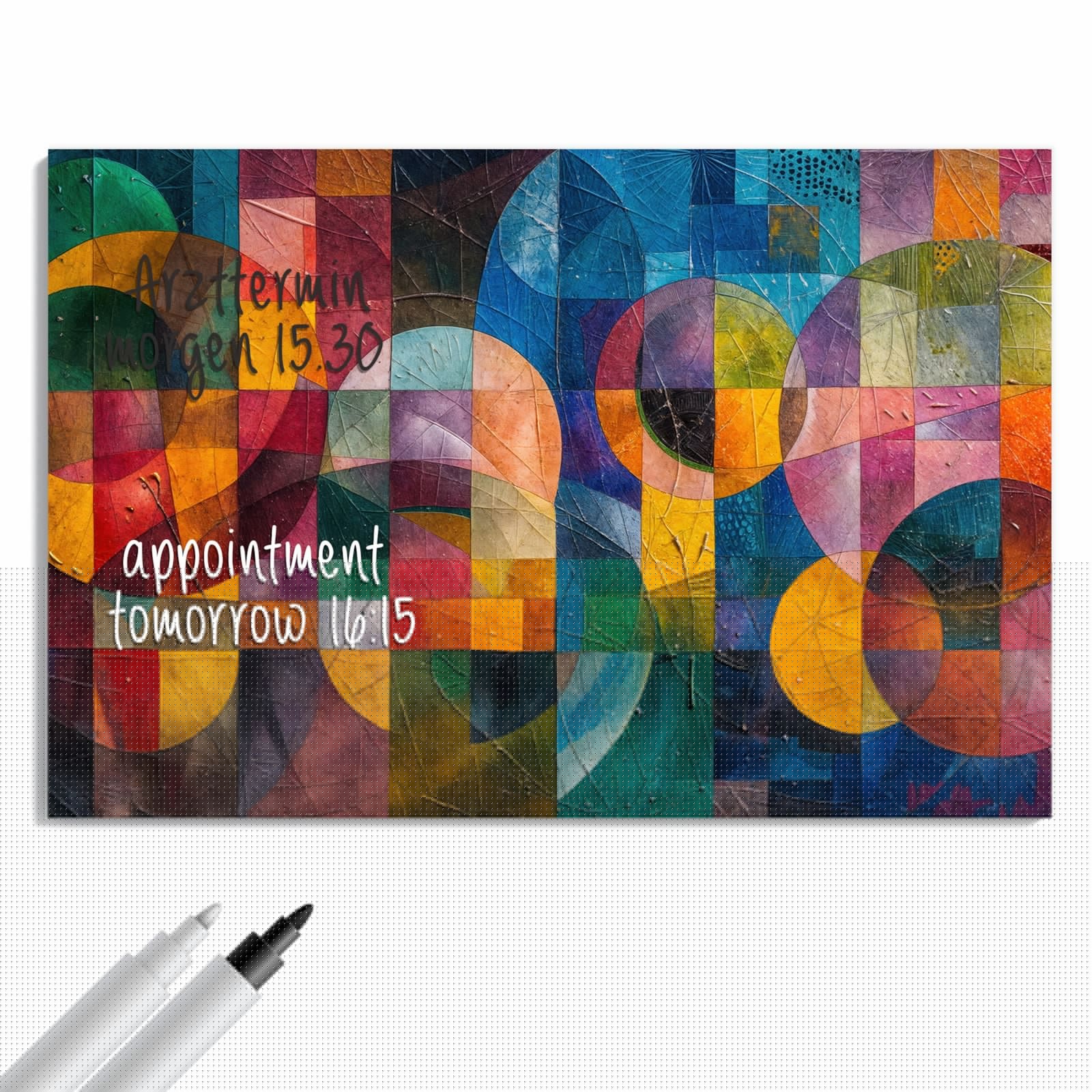 Magnetická tabule – obraz na zeď Jablko ve vodě | 60 × 40 cm