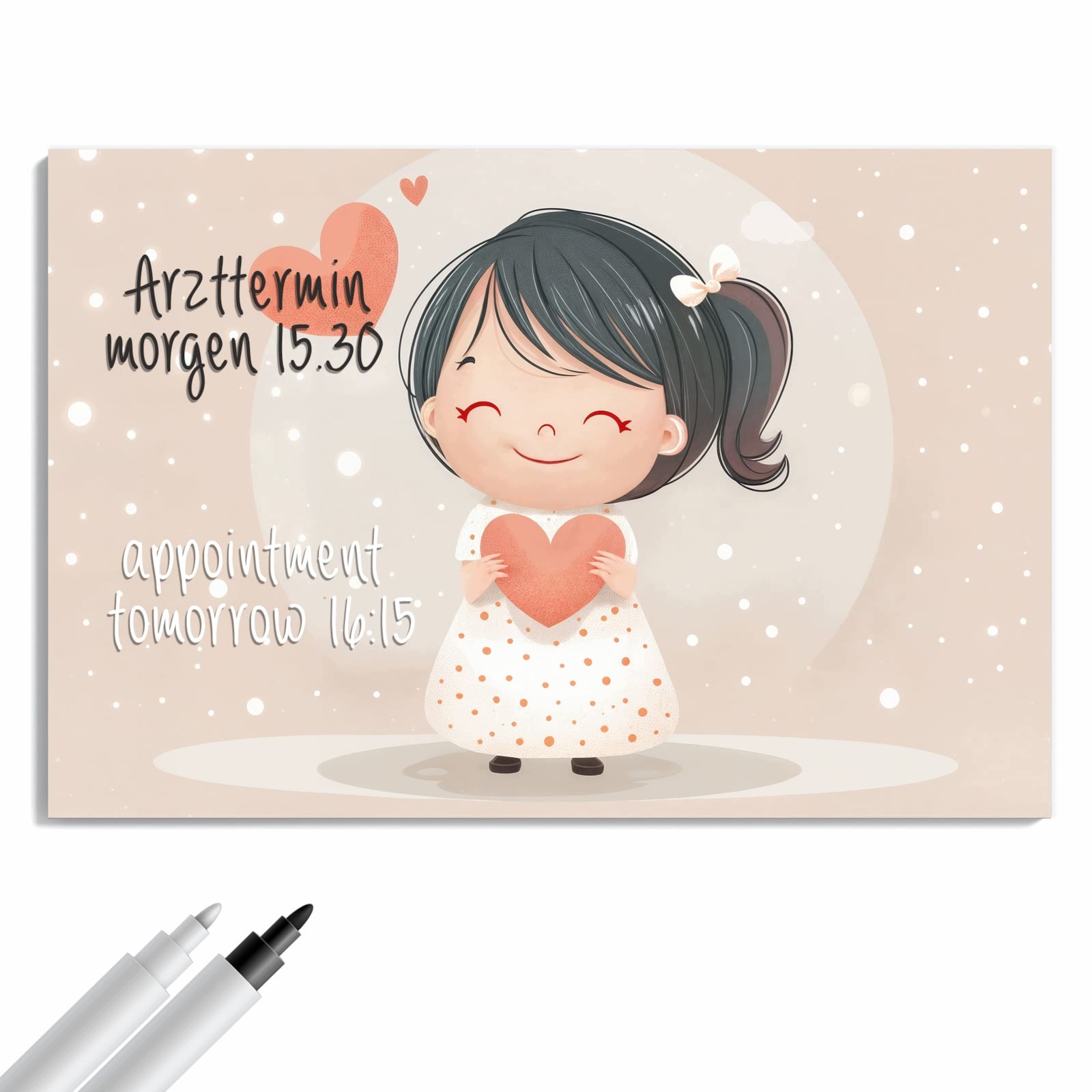 Magnetická tabule – obraz na zeď Kiwi led – motiv 1 | 60 × 40 cm