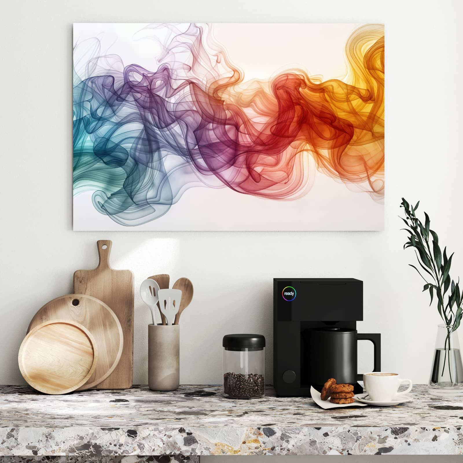 Magnetická tabule – obraz na zeď Průhledný závěs | 60 × 40 cm