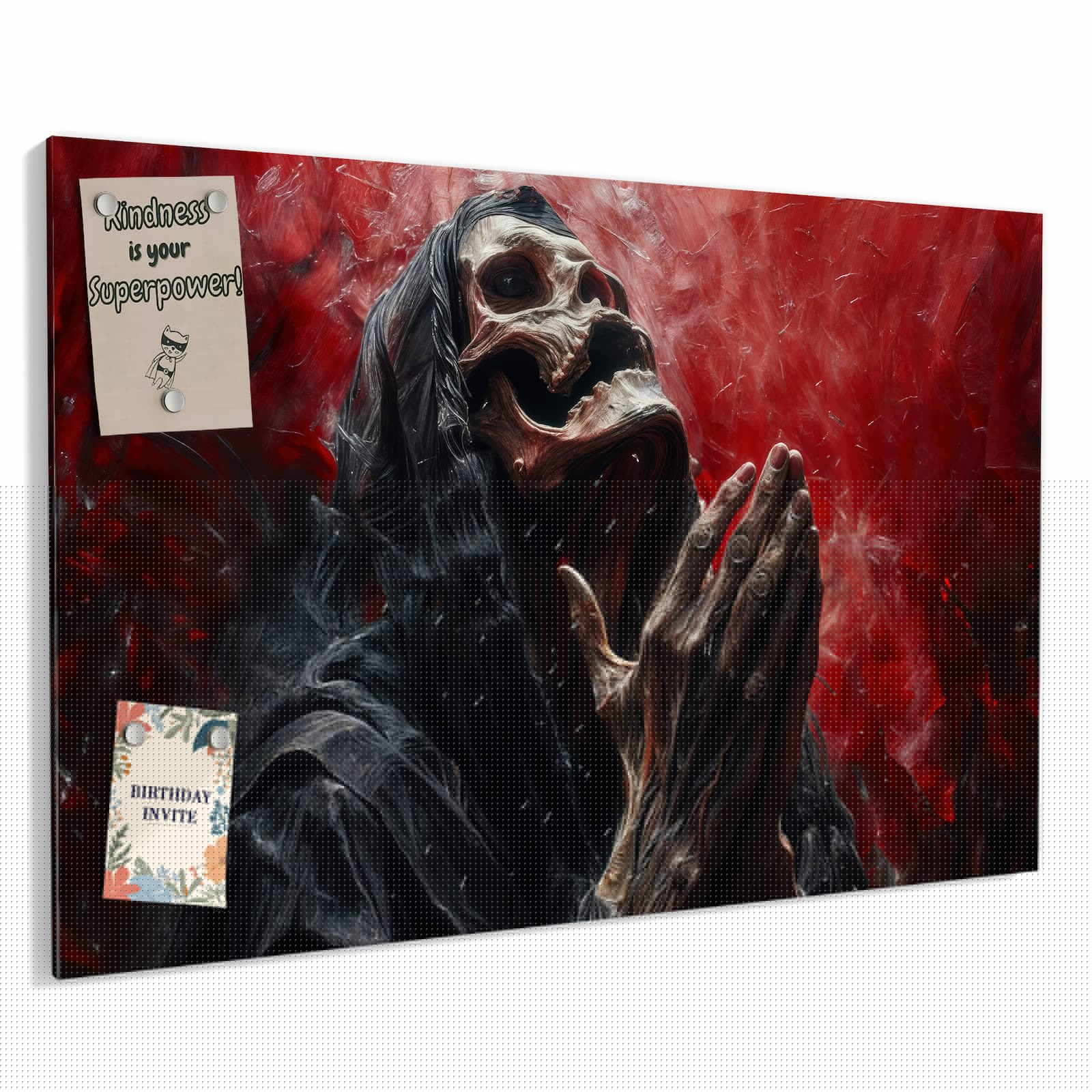 Magnetická tabule – obraz na zeď Abstraktní struktury umění | 60 × 40 cm