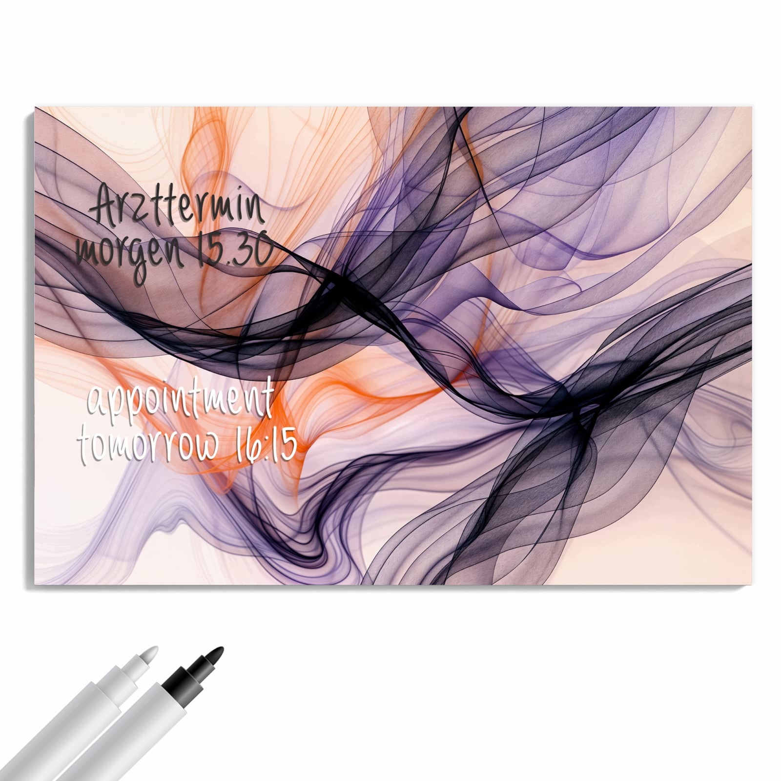Magnetická tabule – obraz na zeď Abstraktní pohyb | 60 × 40 cm
