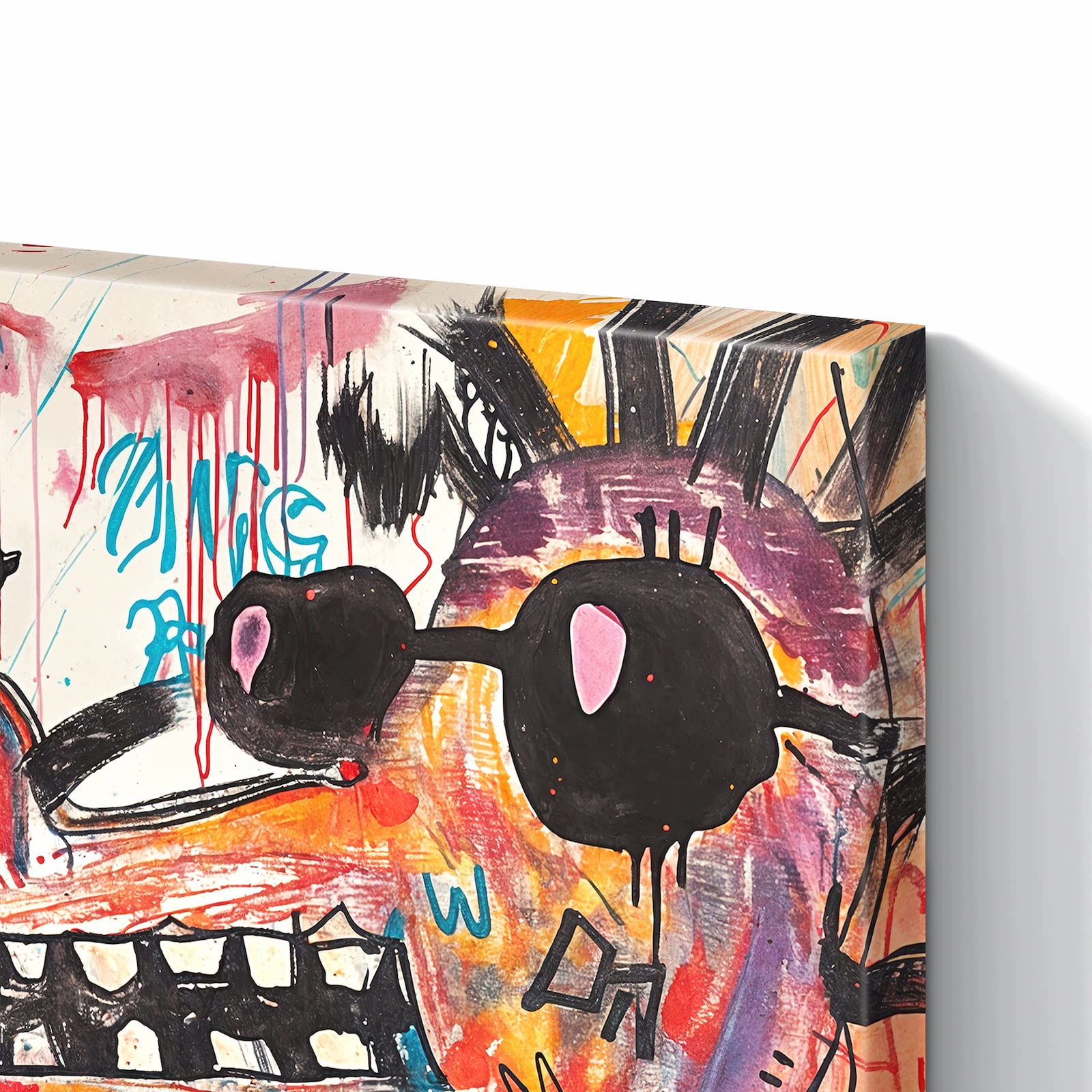 Magnetická tabule – obraz na zeď Kreativní graffiti | 90 × 60 cm