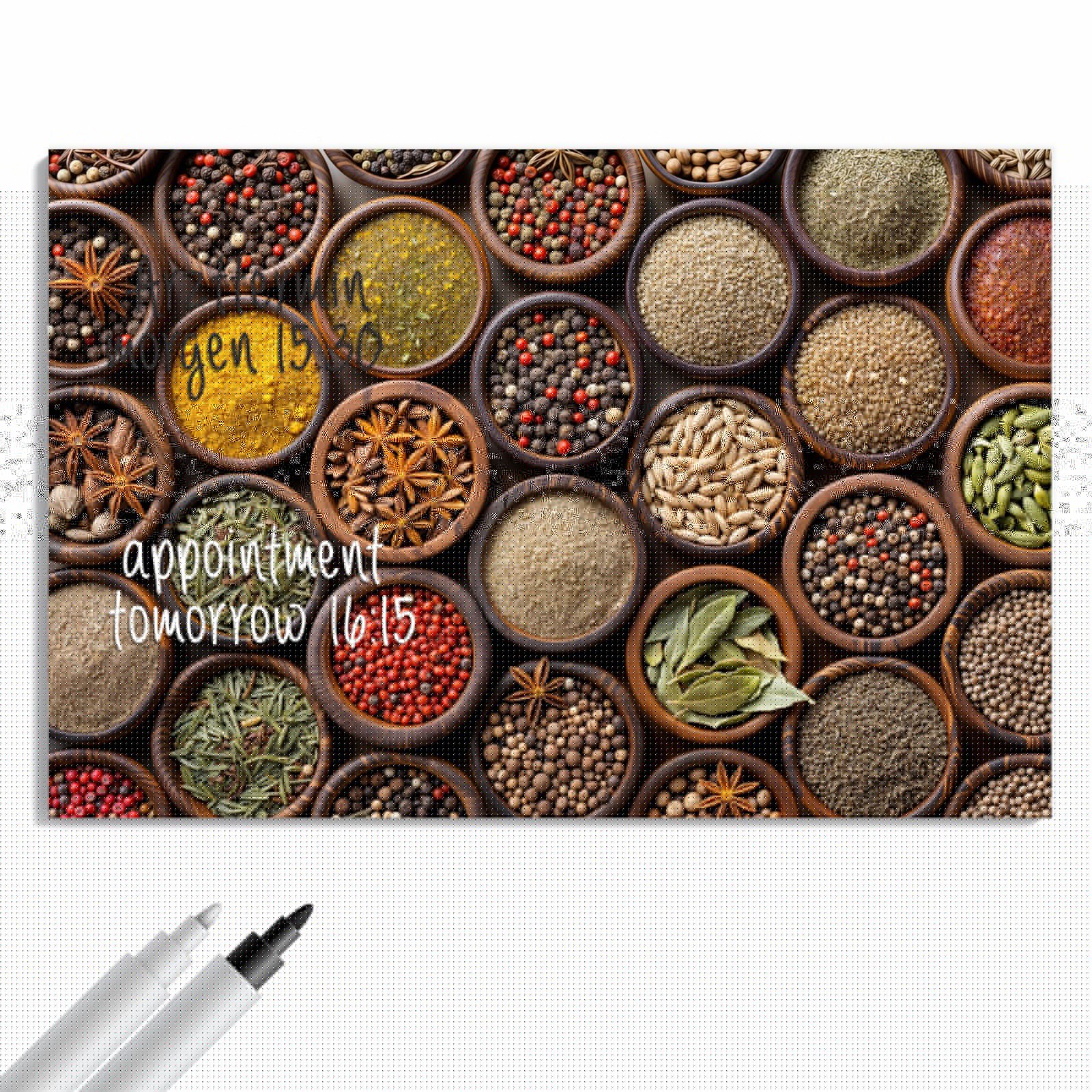 Magnetická tabule – obraz na zeď Květinová zahrada | 60 × 40 cm