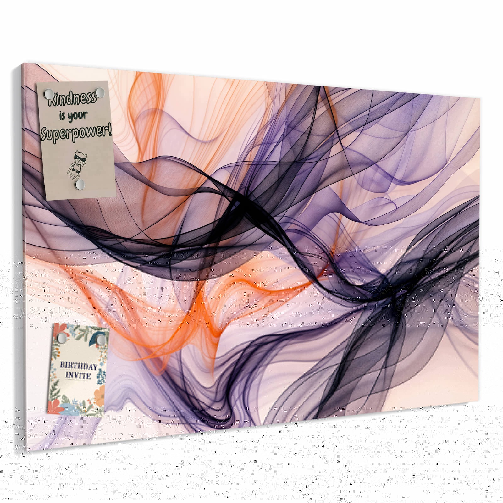 Magnetická tabule – obraz na zeď Abstraktní pohyb | 90 × 60 cm