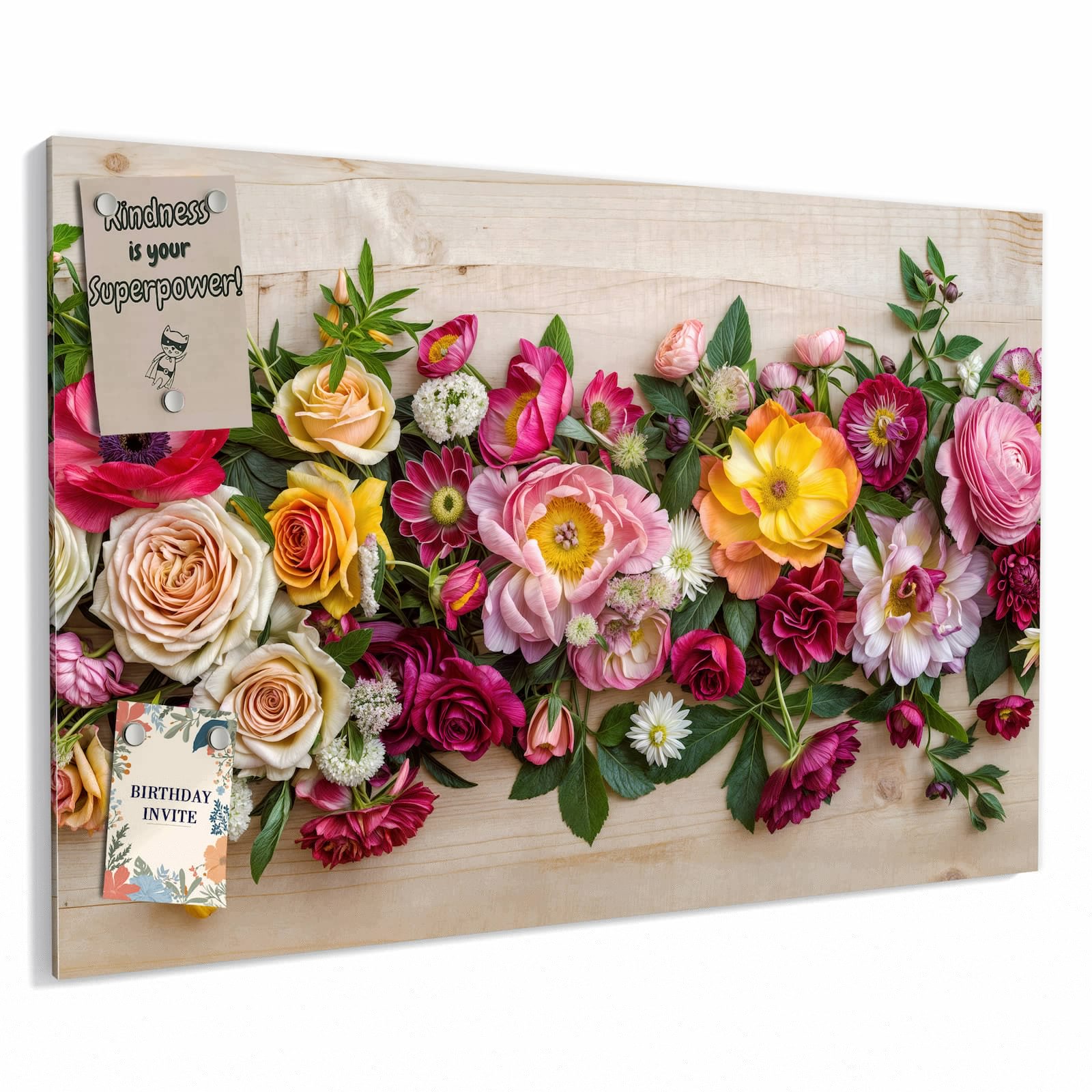 Magnetická tabule – obraz na zeď Kiwi led – motiv 2 | 60 × 40 cm