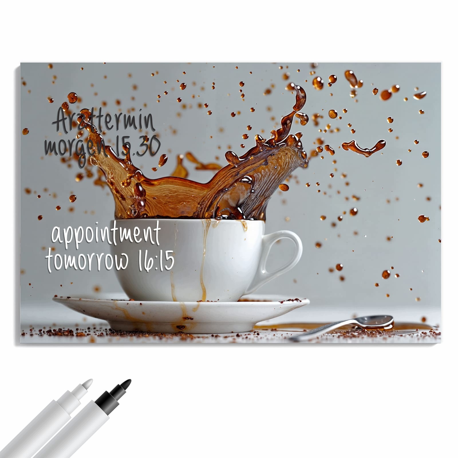 Magnetická tabule – obraz na zeď Exploze kávy | 60 × 40 cm