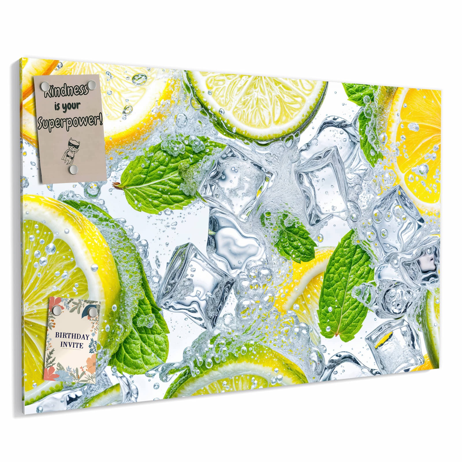 Magnetická tabule – obraz na zeď Citrusová svěžest | 90 × 60 cm