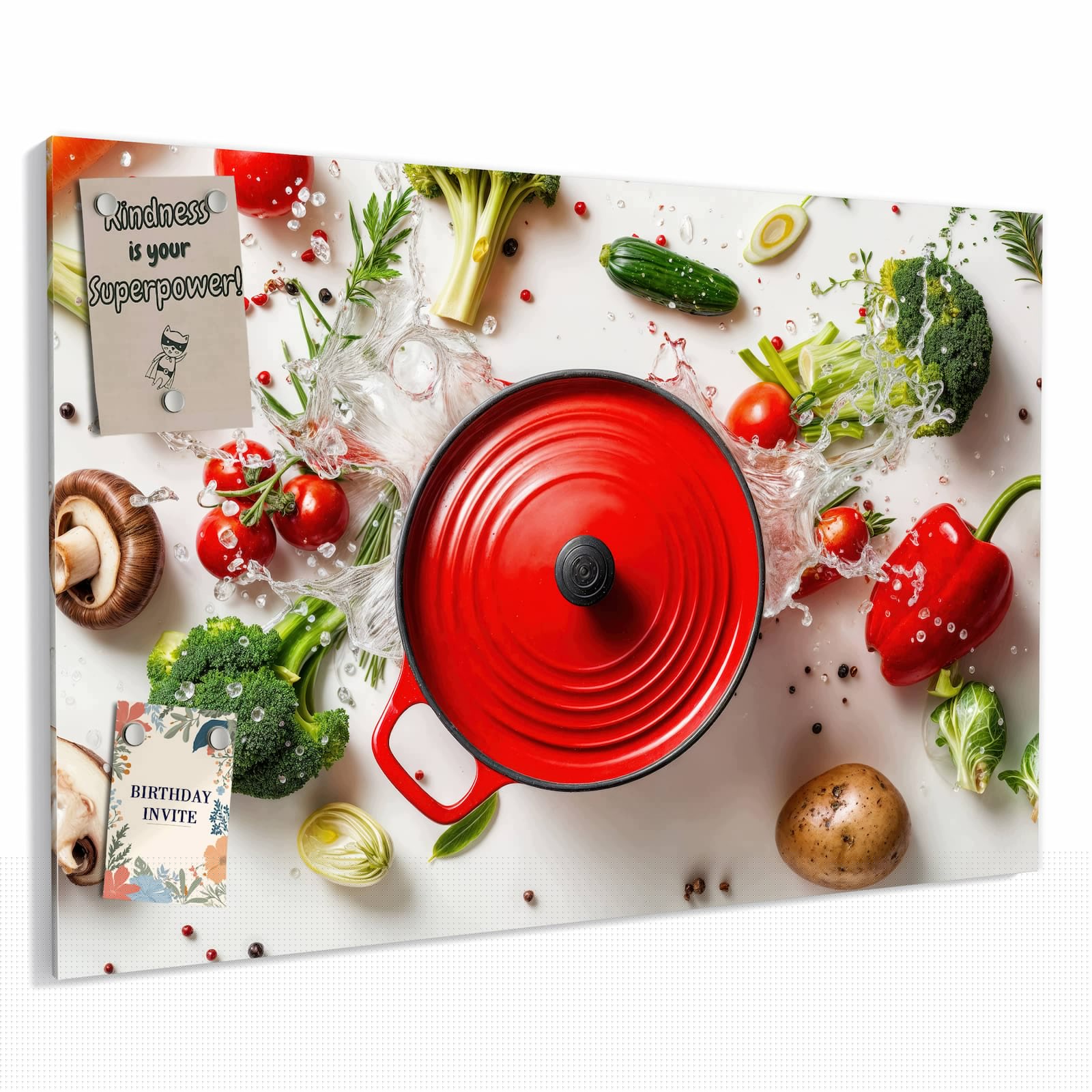 Magnetická tabule – obraz na zeď Exploze kávy | 90 × 60 cm