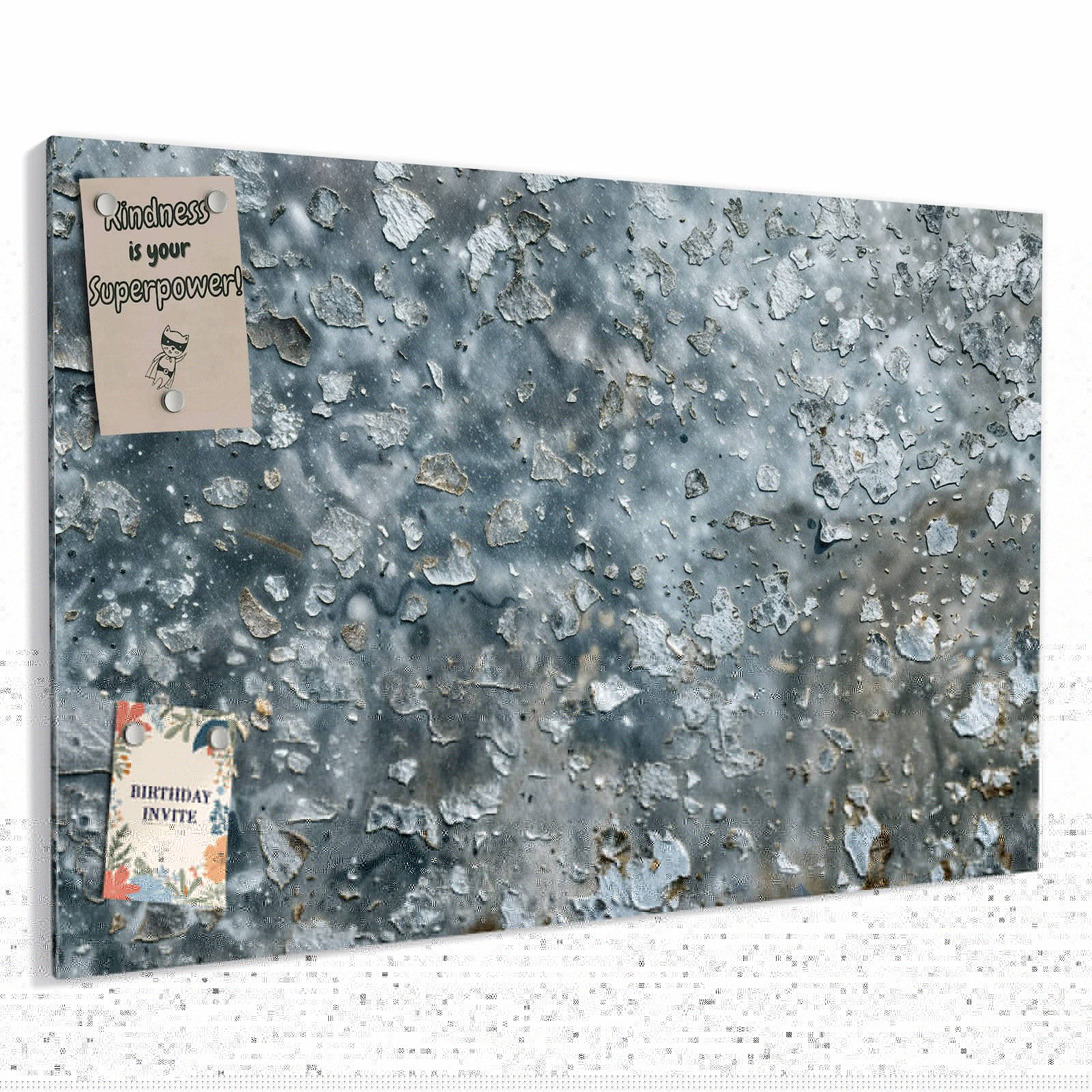 Magnetická tabule – obraz na zeď Odlupující se barva – motiv 2 | 90 × 60 cm