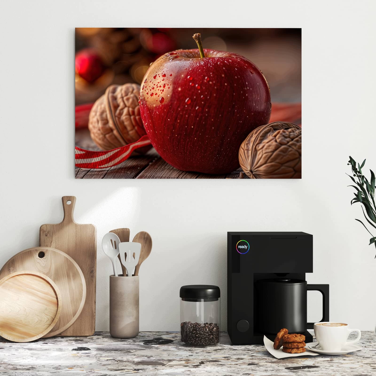 Magnetická tabule – obraz na zeď Orchideje dřevo pozadí | 60 × 40 cm