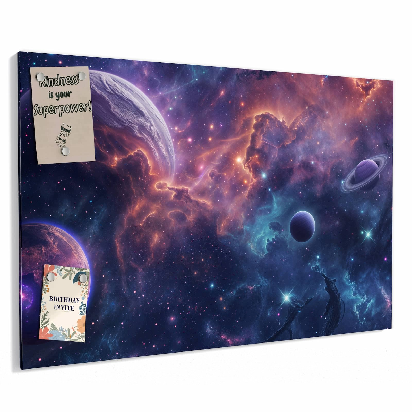 Magnetická tabule – obraz na zeď Podzimní listy – motiv 3 | 90 × 60 cm