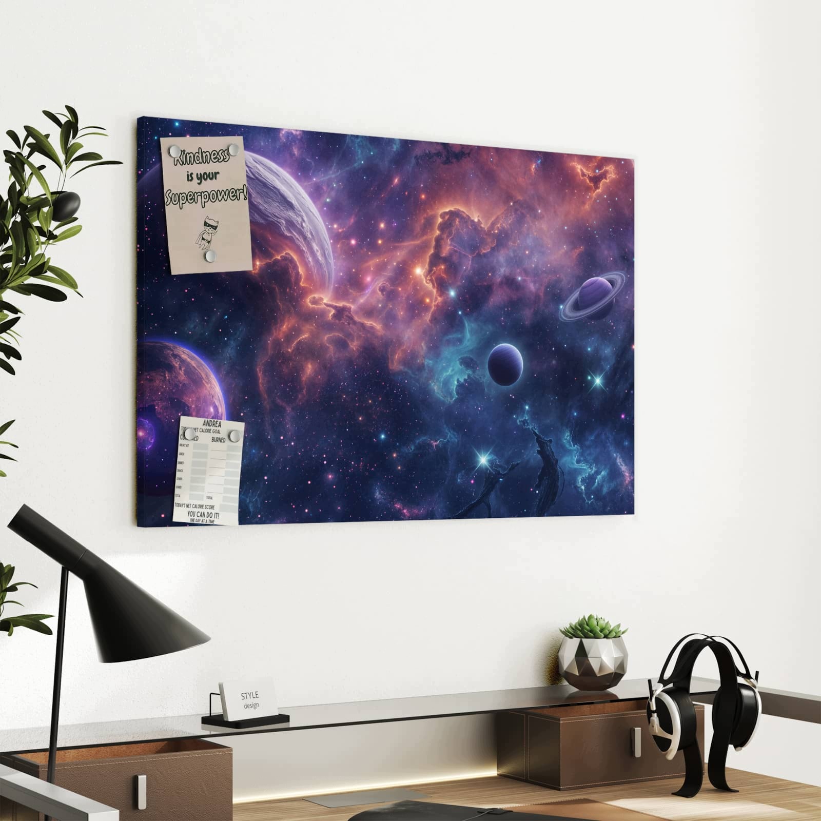 Magnetická tabule – obraz na zeď Příroda vize | 90 × 60 cm