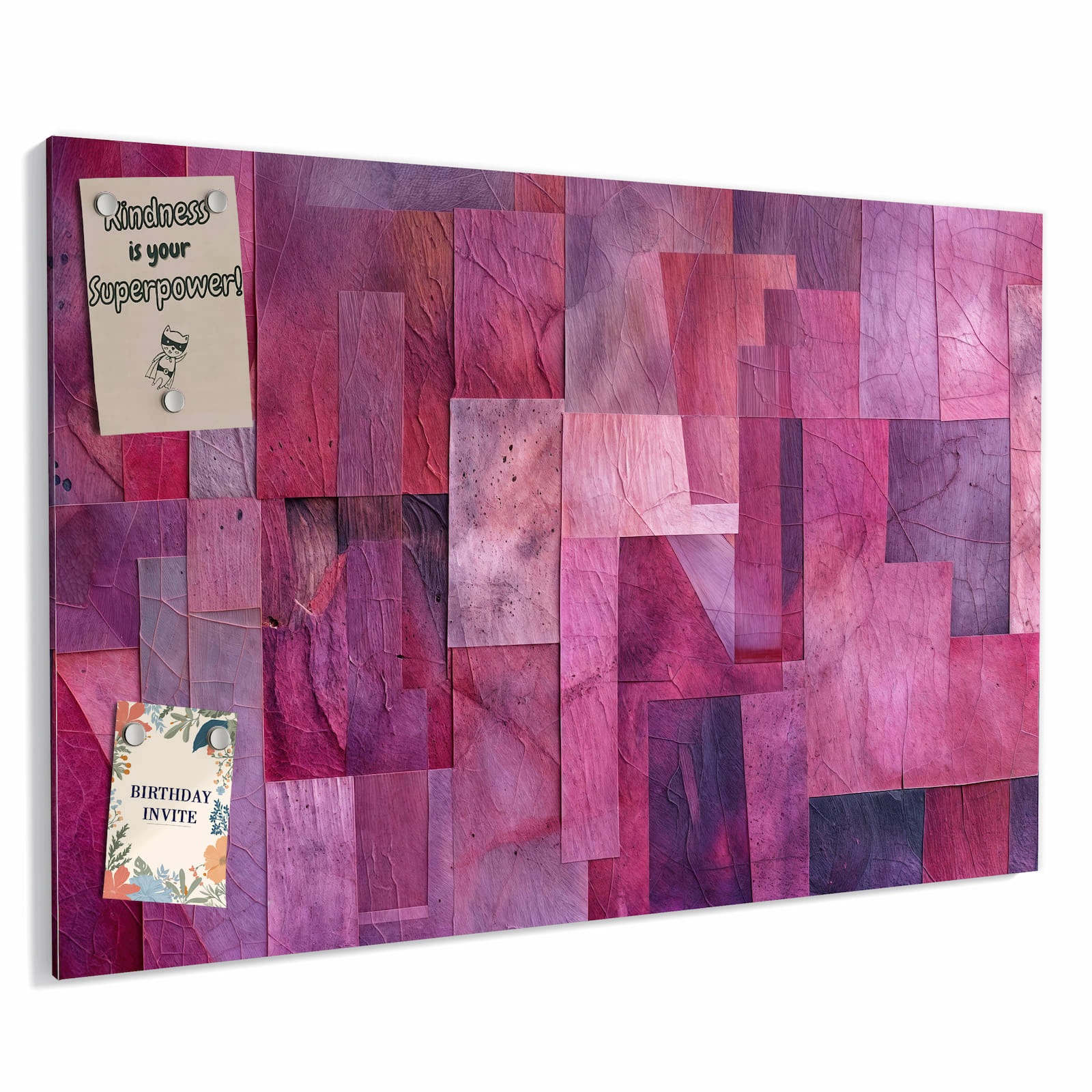 Magnetická tabule – obraz na zeď Abstraktní listy | 60 × 40 cm