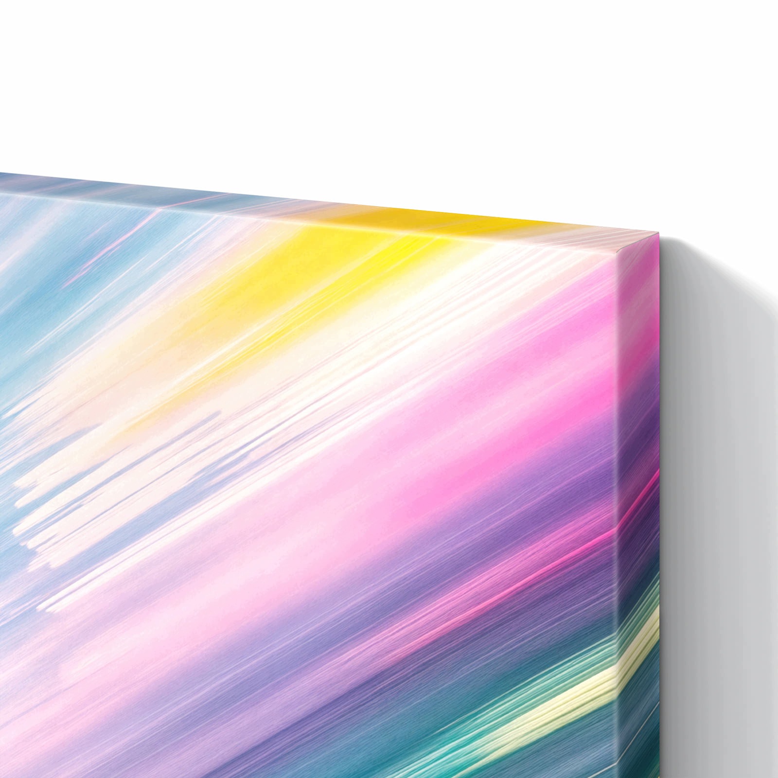 Magnetická tabule – obraz na zeď Barevný pruhovaný vzor | 90 × 60 cm