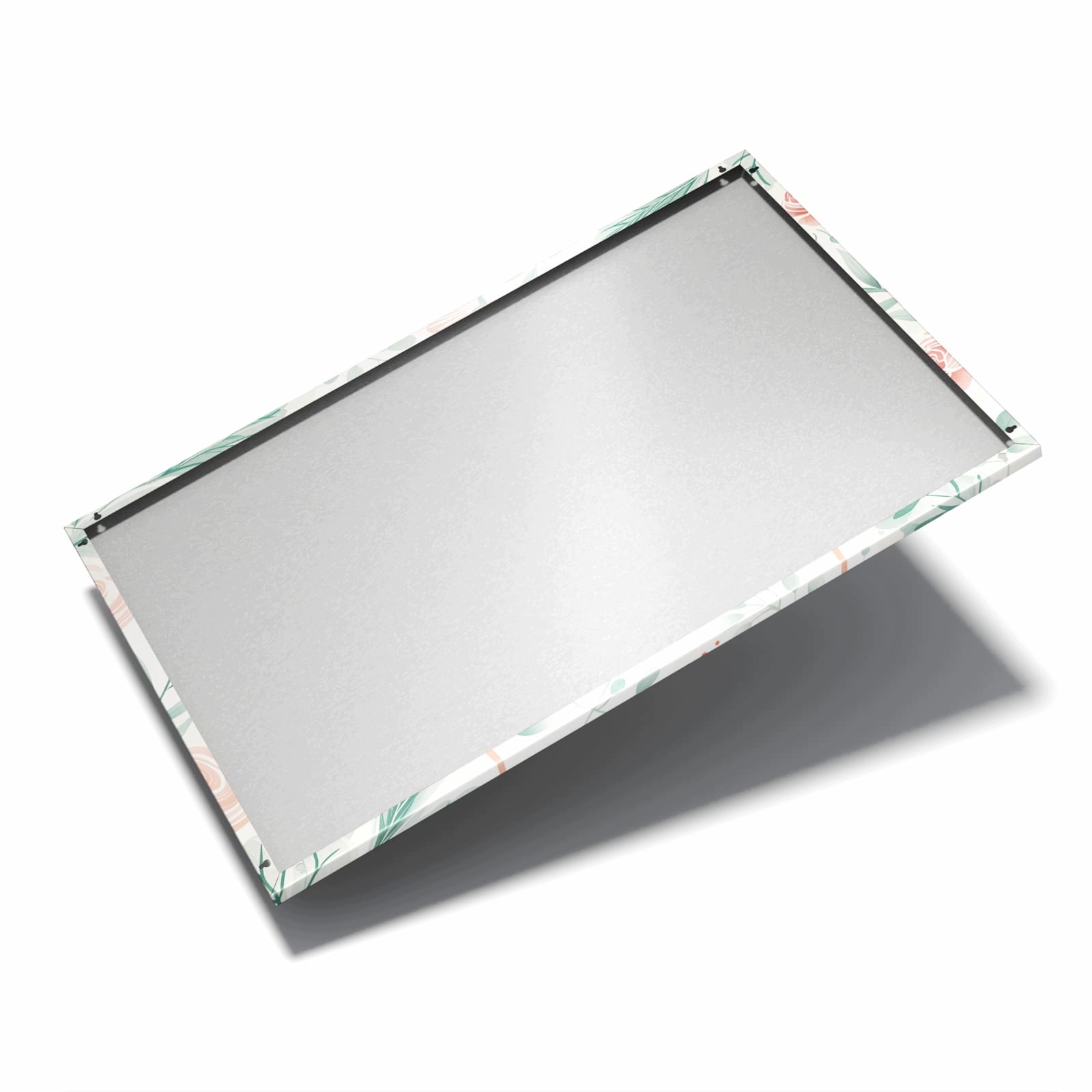 Magnetická tabule – obraz na zeď Plameňák listy | 60 × 40 cm