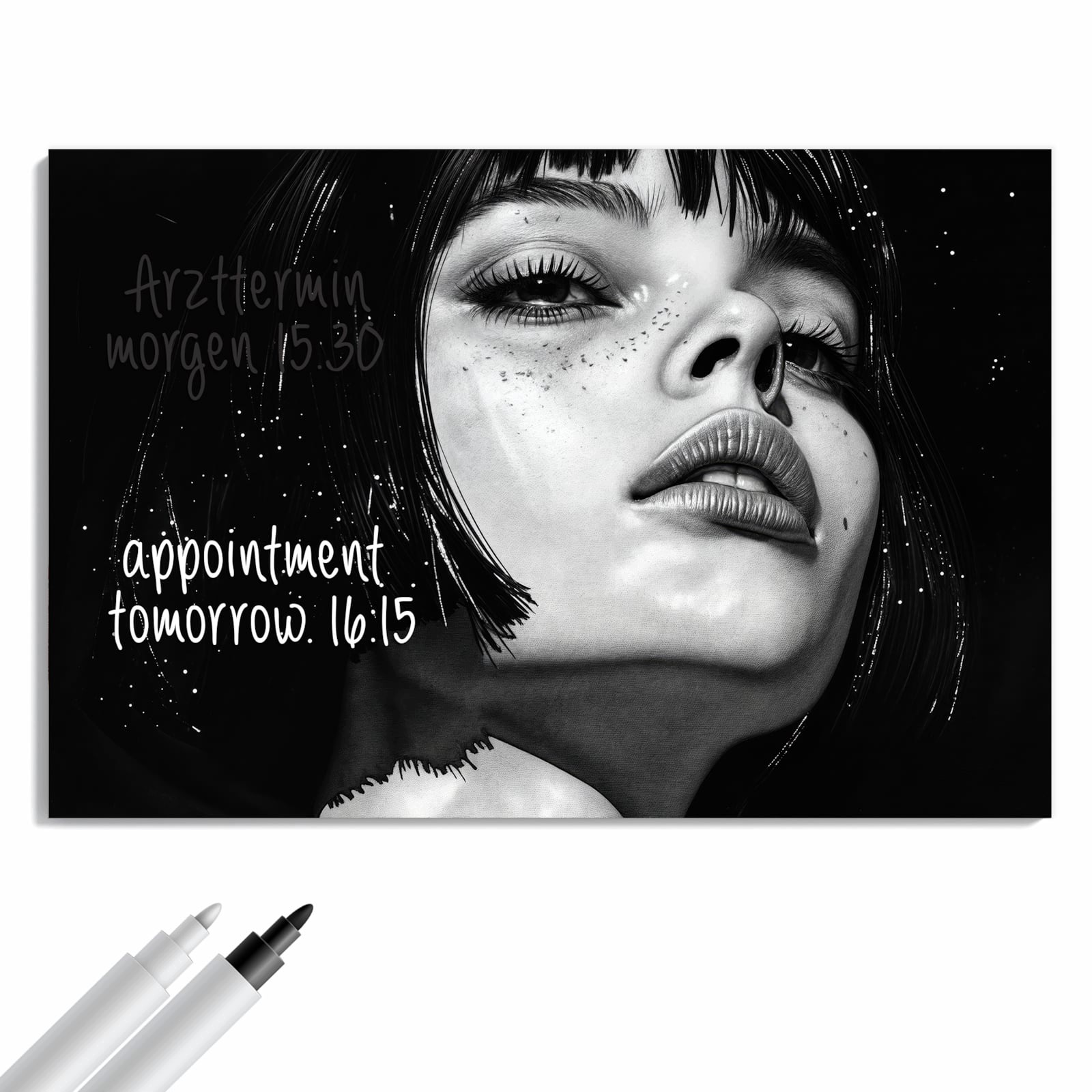 Magnetická tabule – obraz na zeď Mystický pohled | 90 × 60 cm