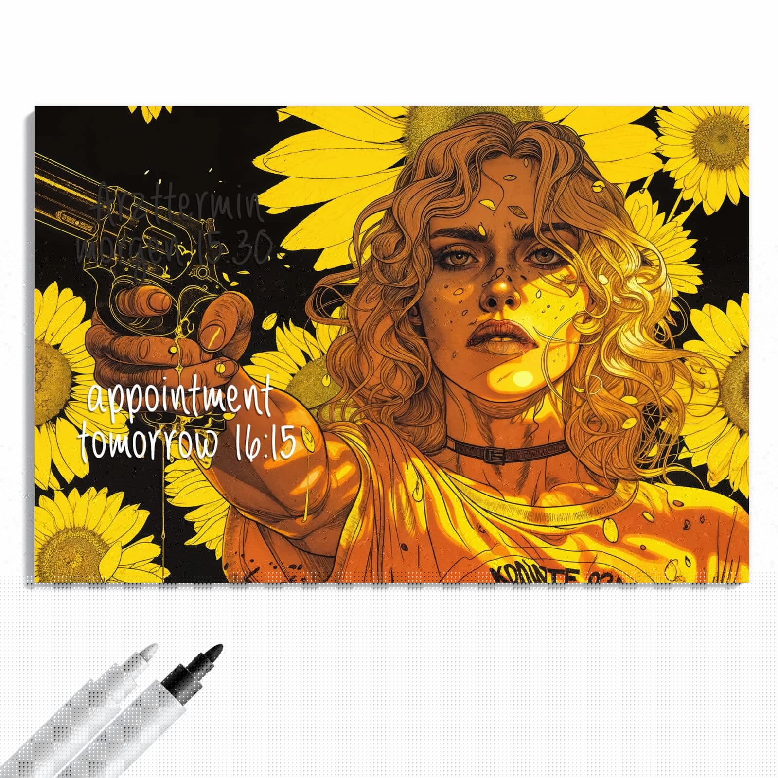 Magnetická tabule – obraz na zeď Opotřebovaná stěna | 60 × 40 cm