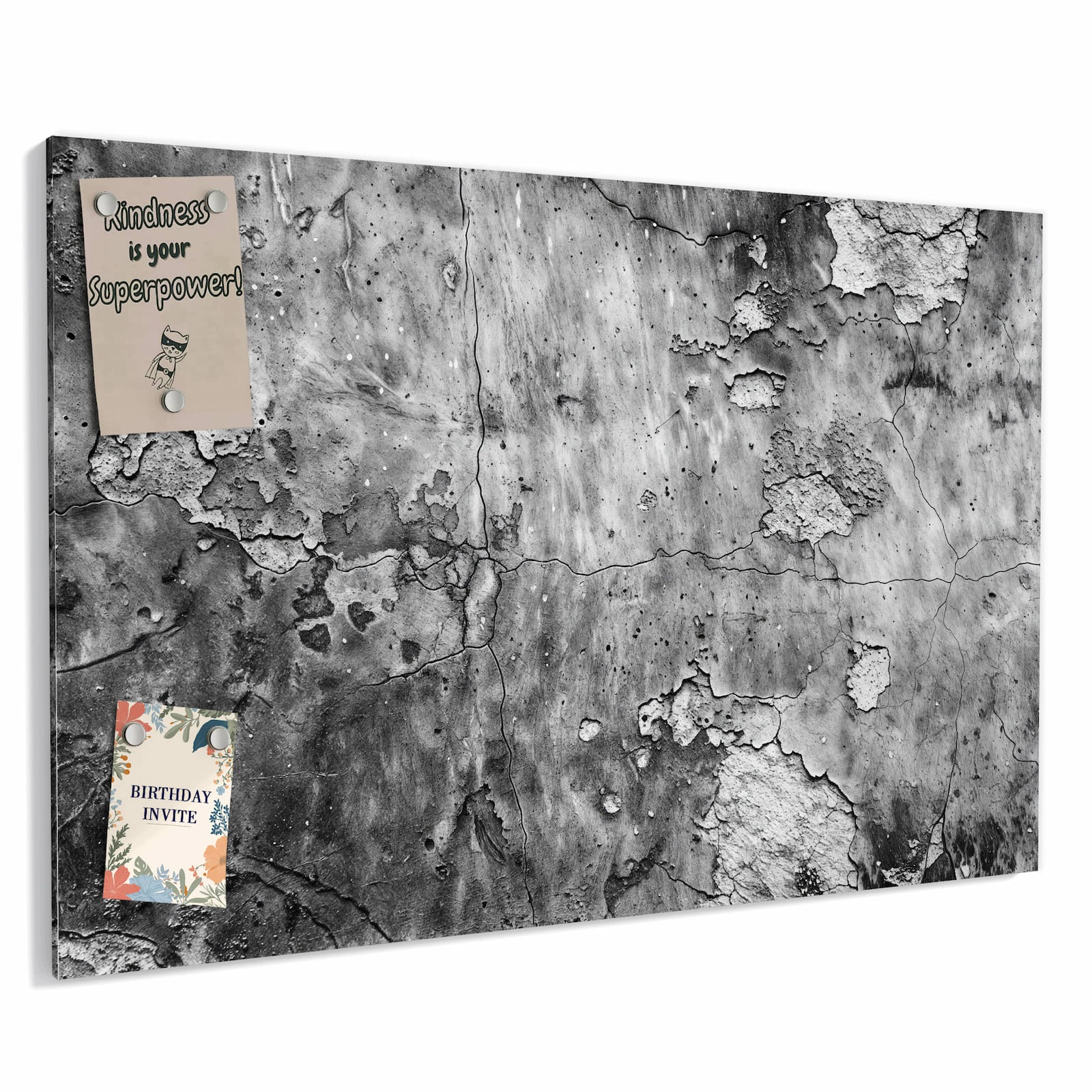Magnetická tabule – obraz na zeď Opotřebovaná stěna | 60 × 40 cm