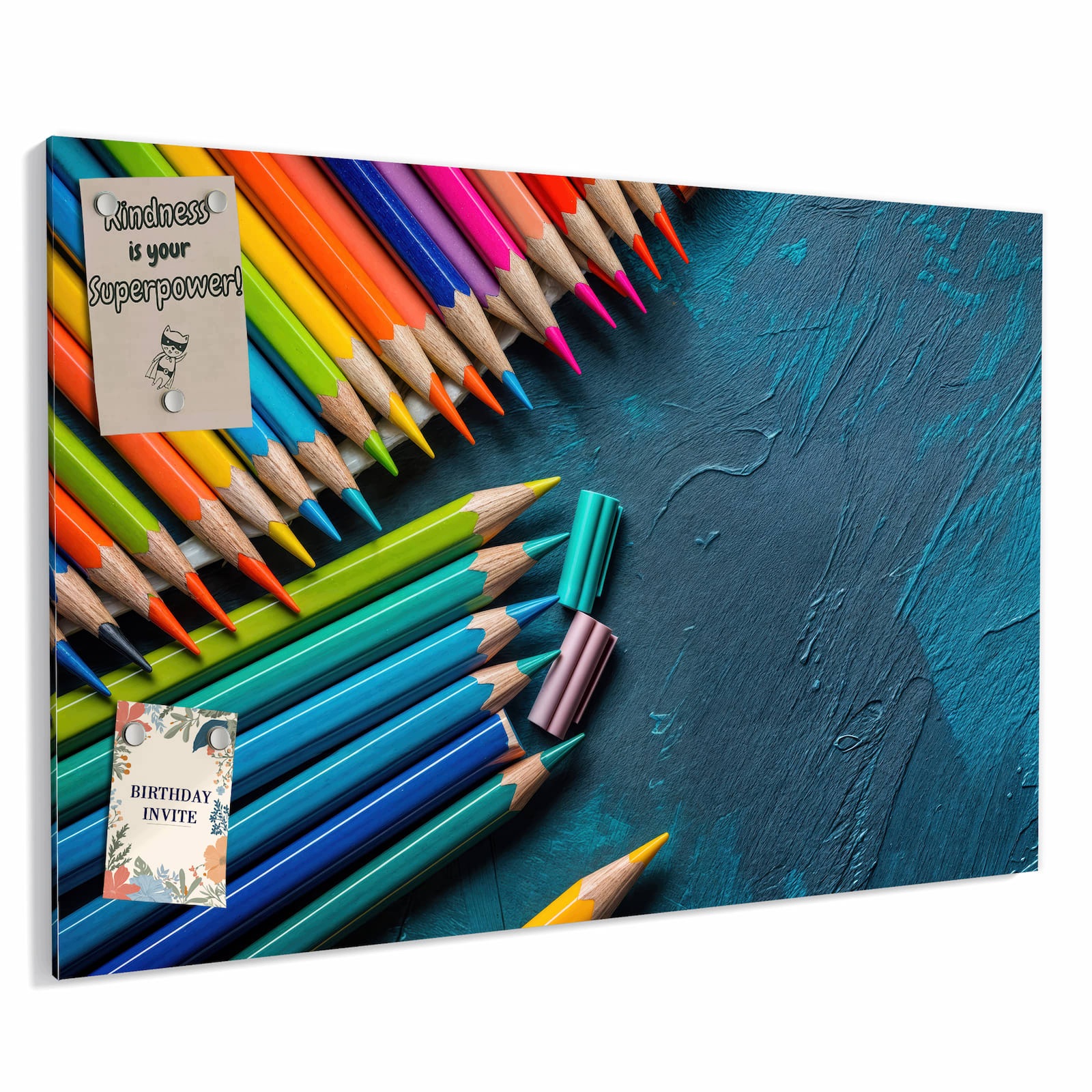 Magnetická tabule – obraz na zeď Astronaut ve vesmíru – motiv 2 | 60 × 40 cm