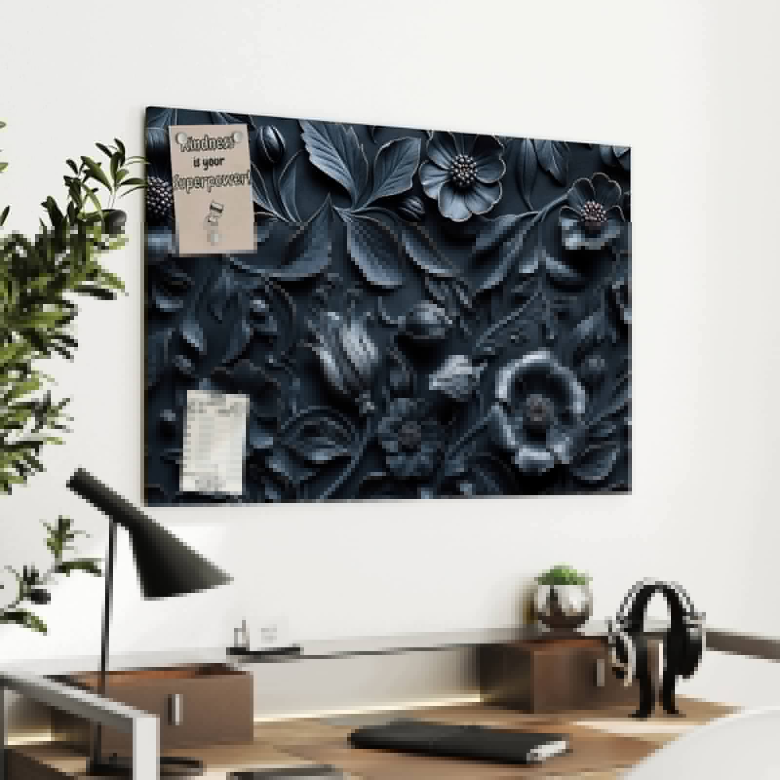 Magnetická tabule – obraz na zeď Opotřebovaná stěna | 90 × 60 cm