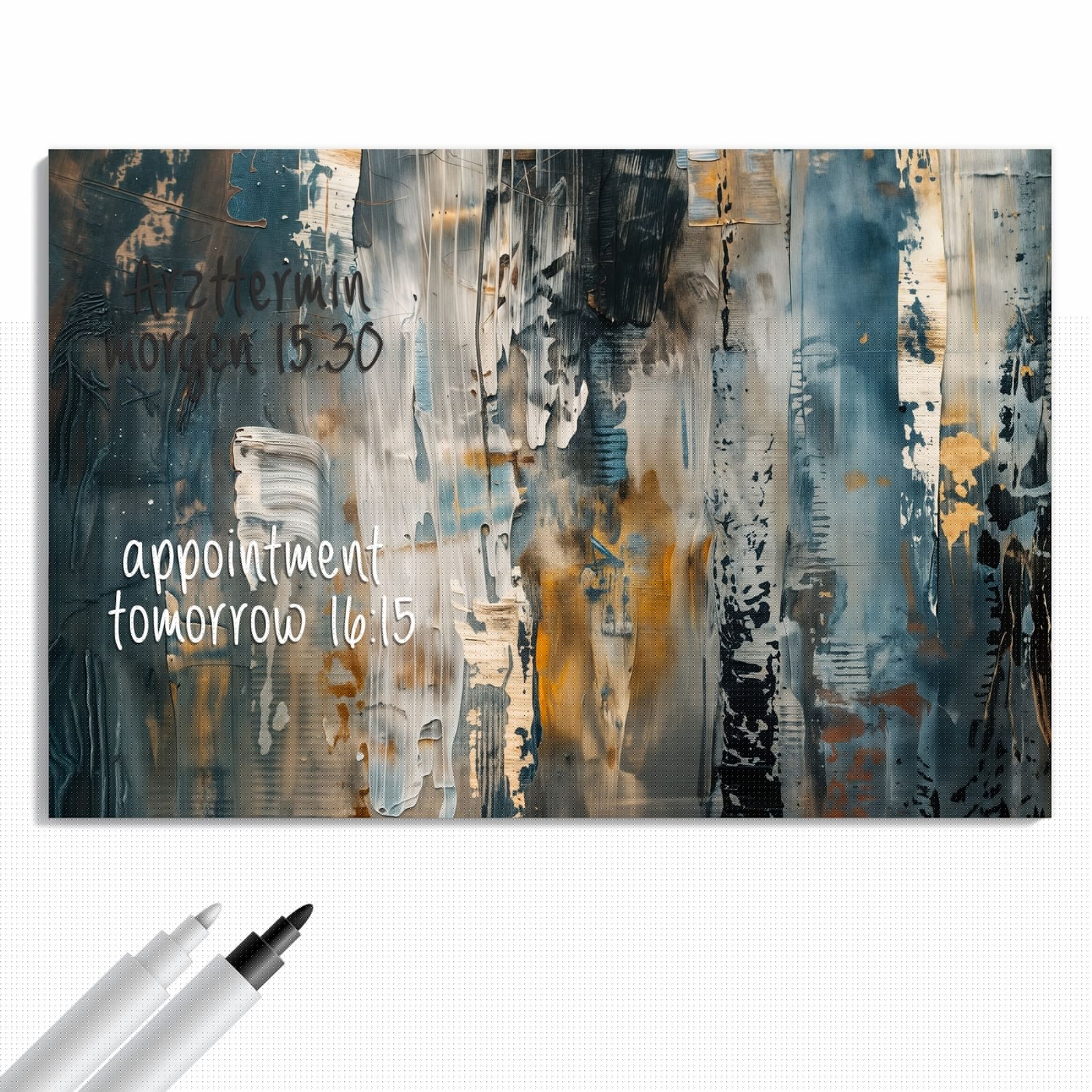 Magnetická tabule – obraz na zeď Abstraktní barvy | 60 × 40 cm