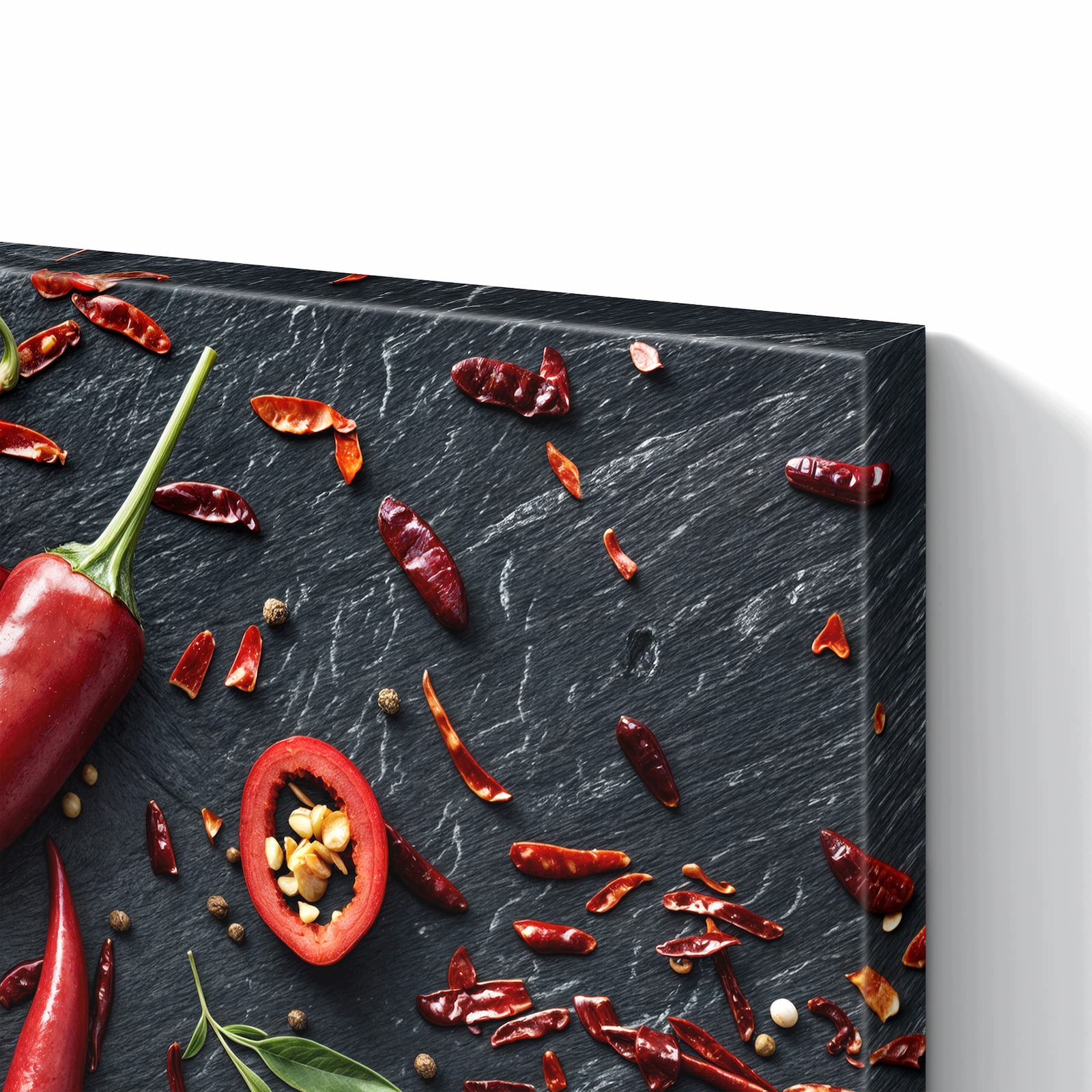 Magnetická tabule – obraz na zeď Červené chilli papričky | 60 × 40 cm