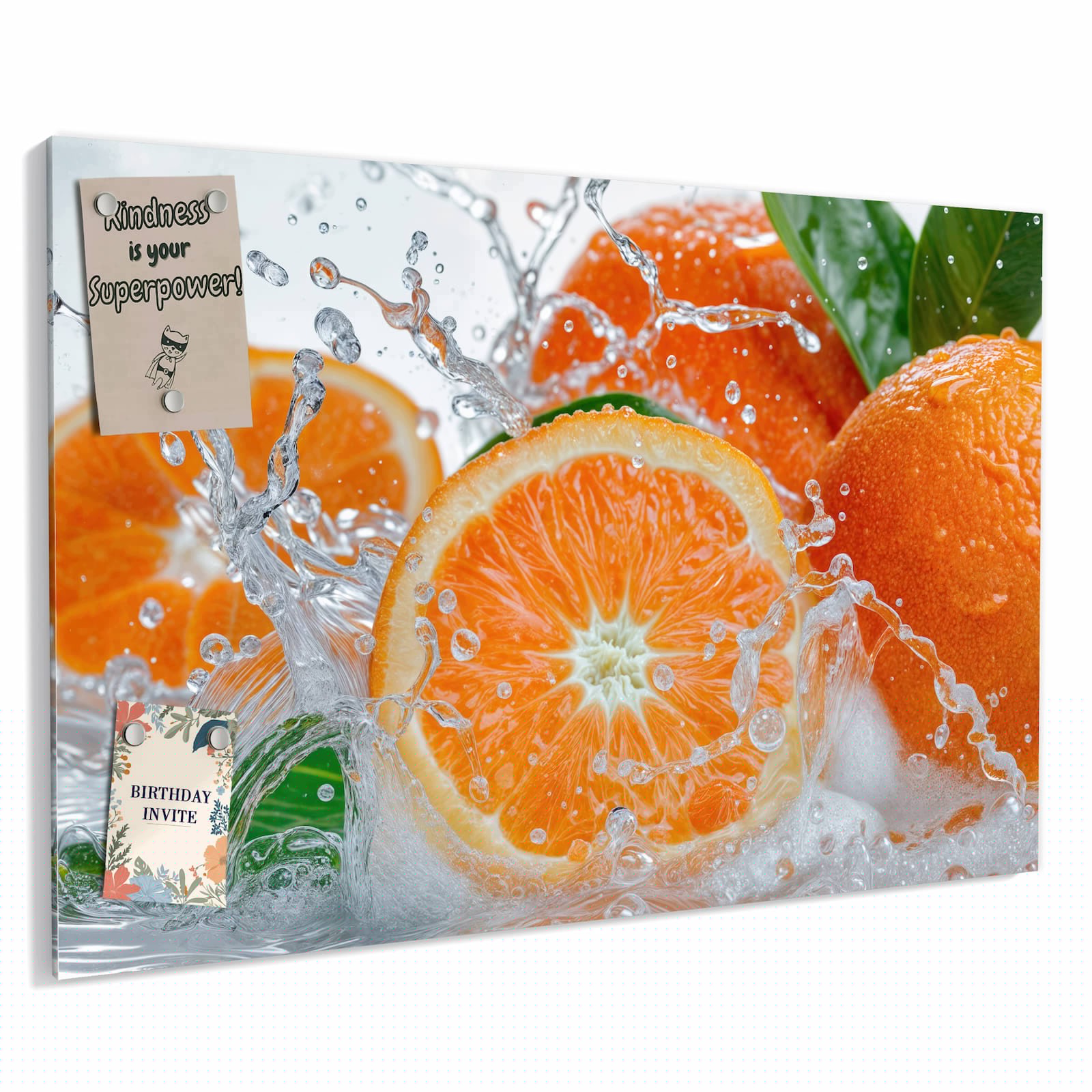 Magnetická tabule – obraz na zeď Zvětralá nástěnná barva | 60 × 40 cm