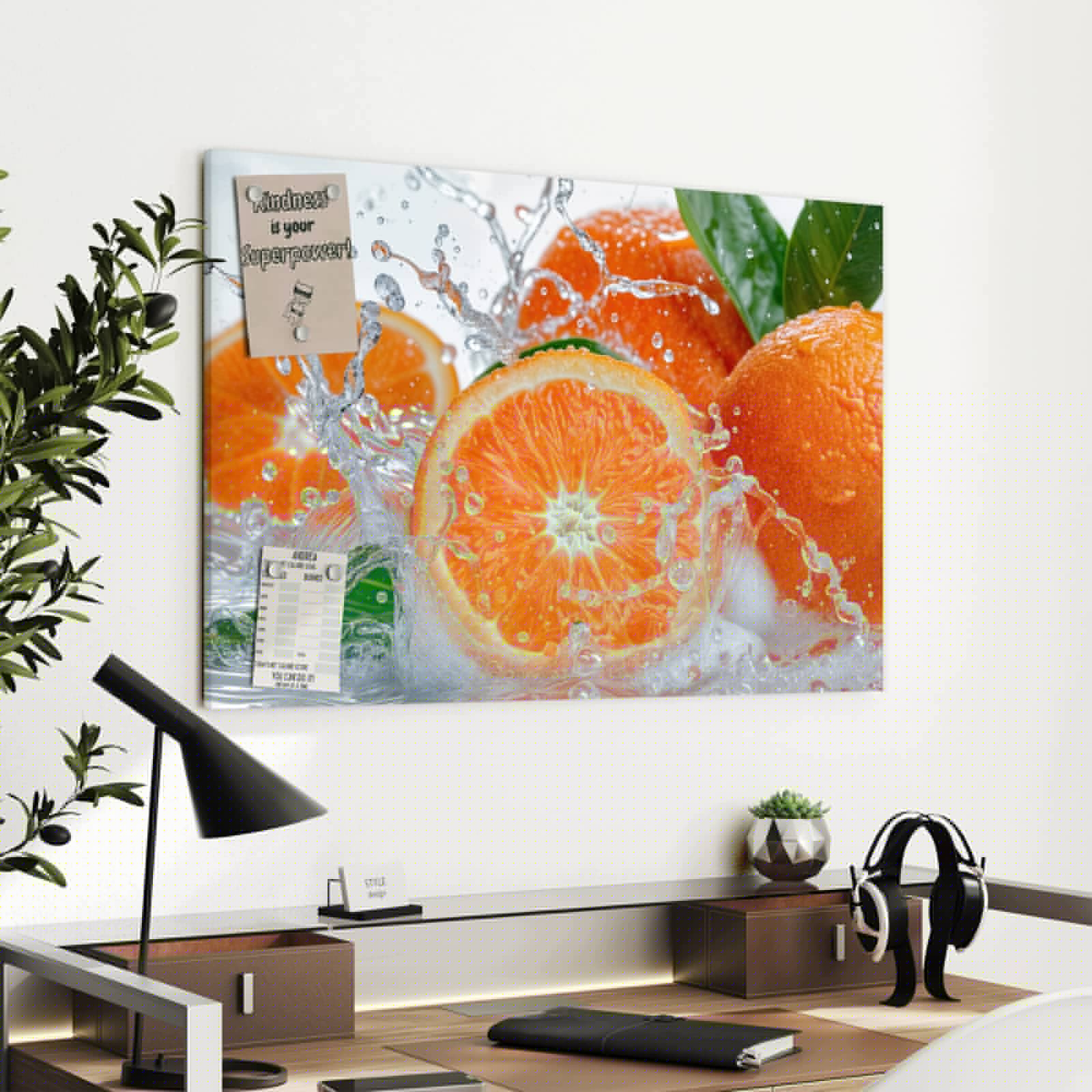Magnetická tabule – obraz na zeď Zvětralá nástěnná barva | 60 × 40 cm