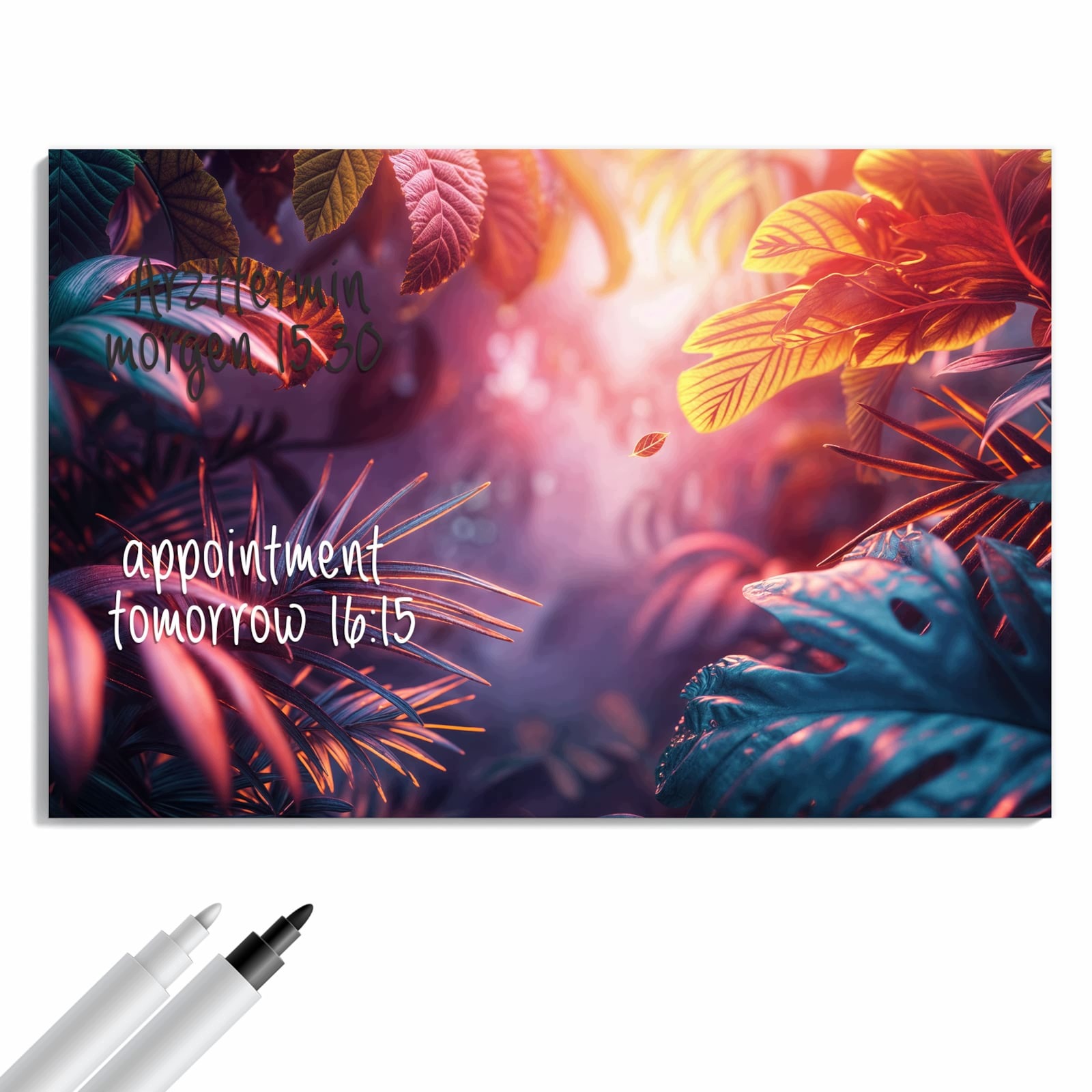 Magnetická tabule – obraz na zeď Džungle zalitá světlem | 60 × 40 cm