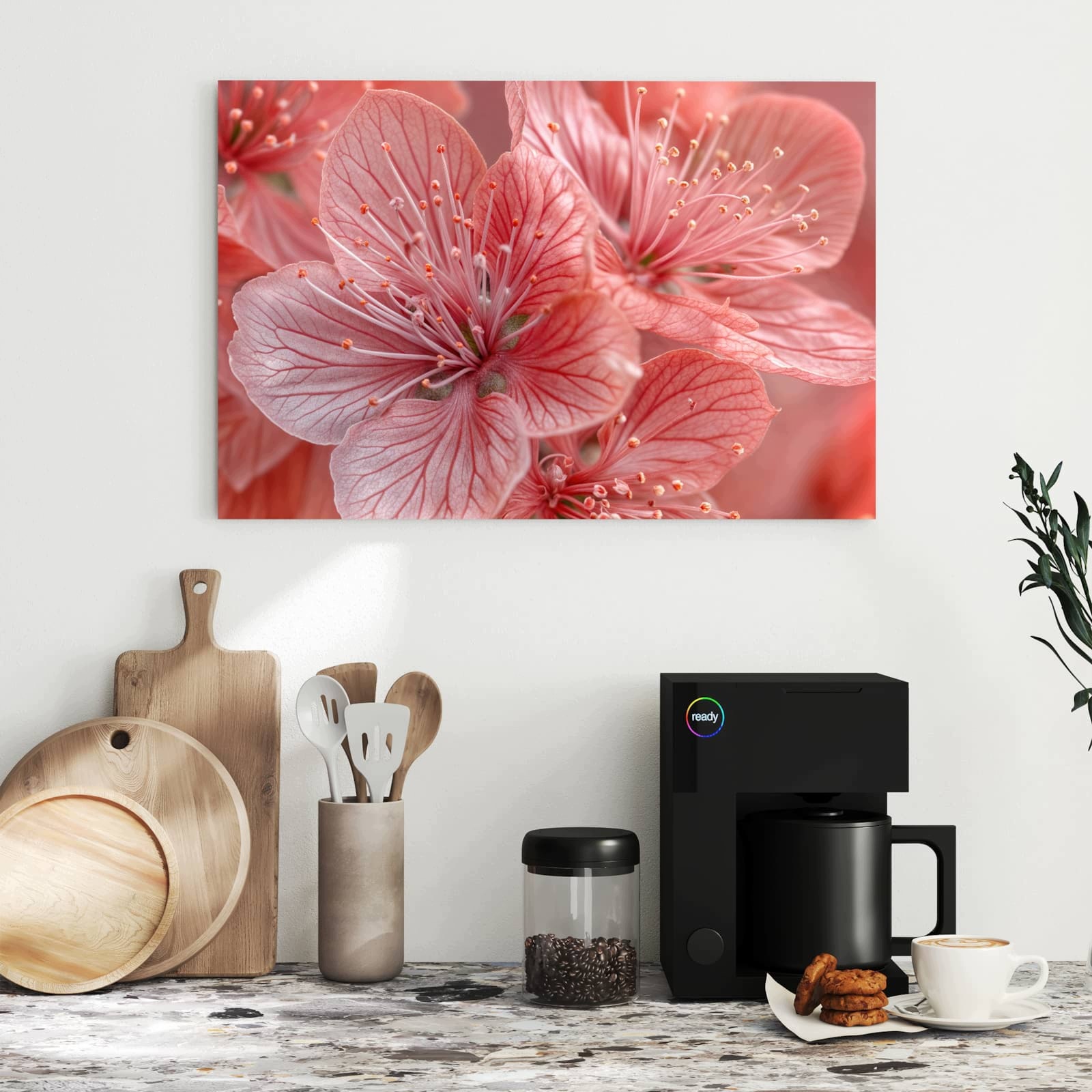 Magnetická tabule – obraz na zeď Tichá nádhera květin | 60 × 40 cm