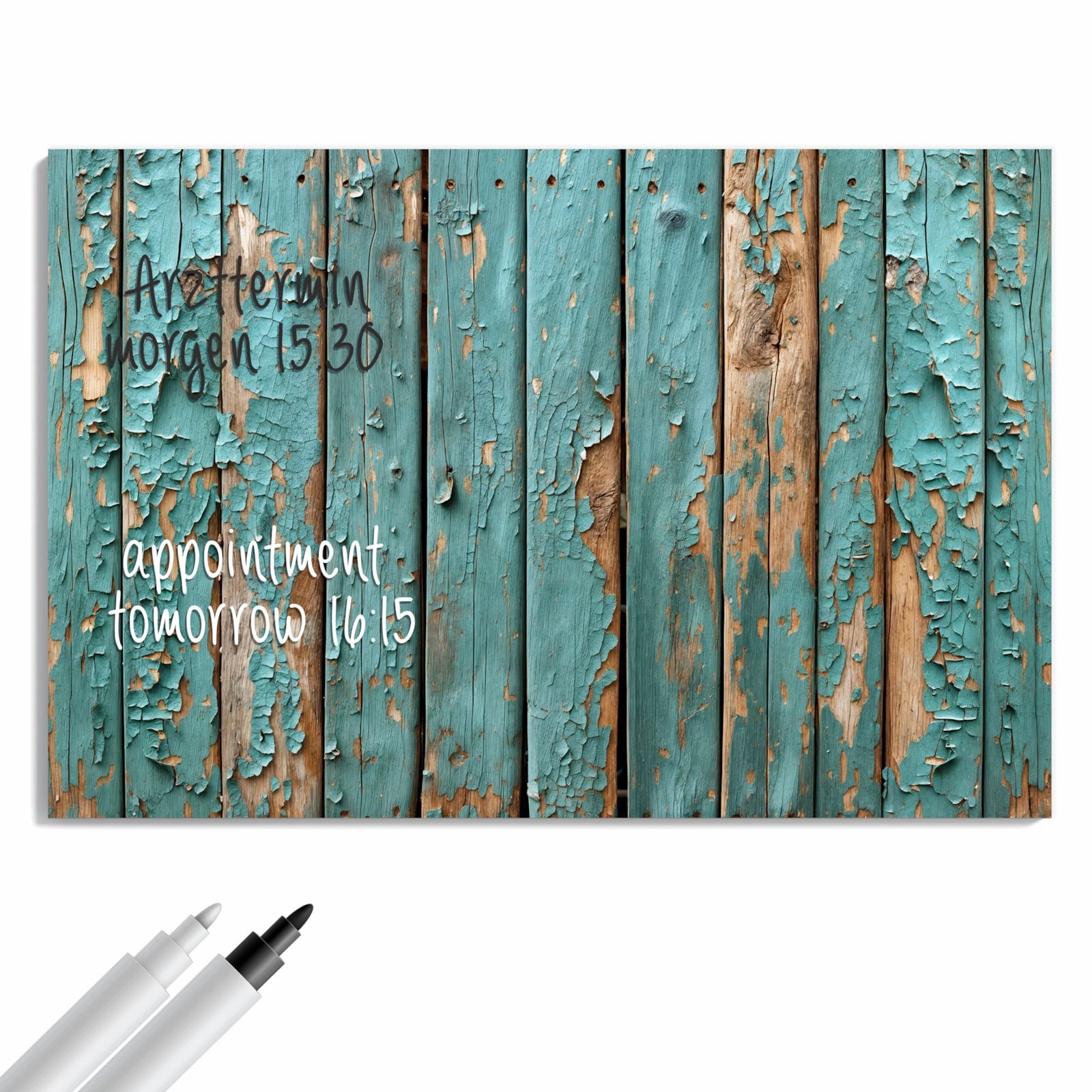 Magnetická tabule – obraz na zeď Stará odlupující se barva | 90 × 60 cm