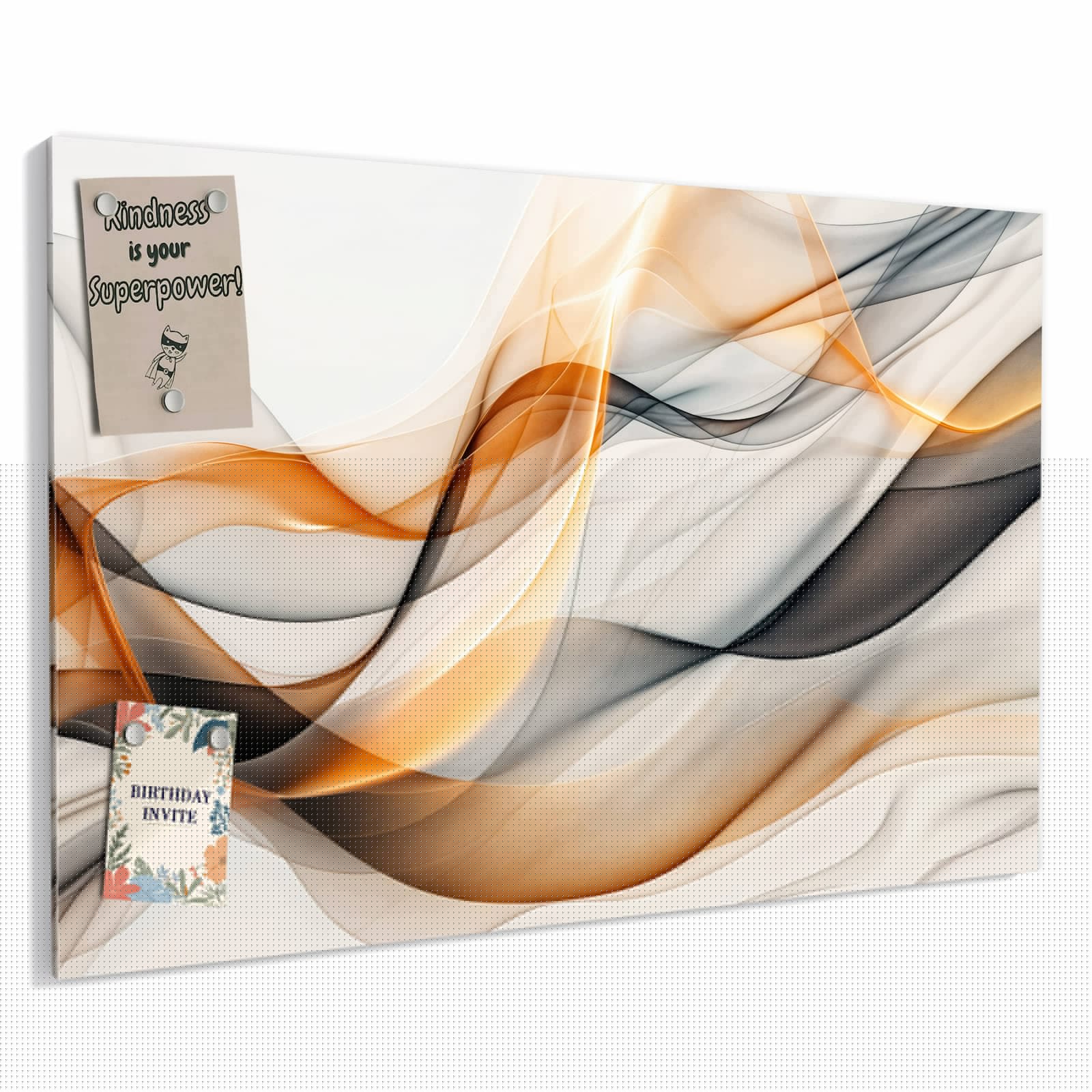 Magnetická tabule – obraz na zeď Modlící se kostlivec – ruce | 90 × 60 cm