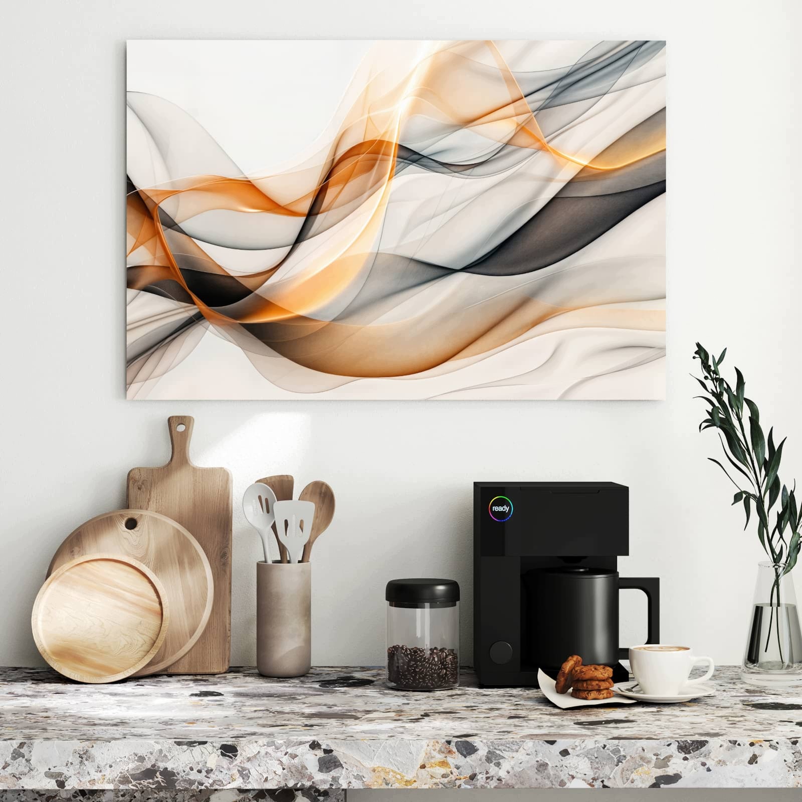 Magnetická tabule – obraz na zeď Modlící se kostlivec – ruce | 90 × 60 cm