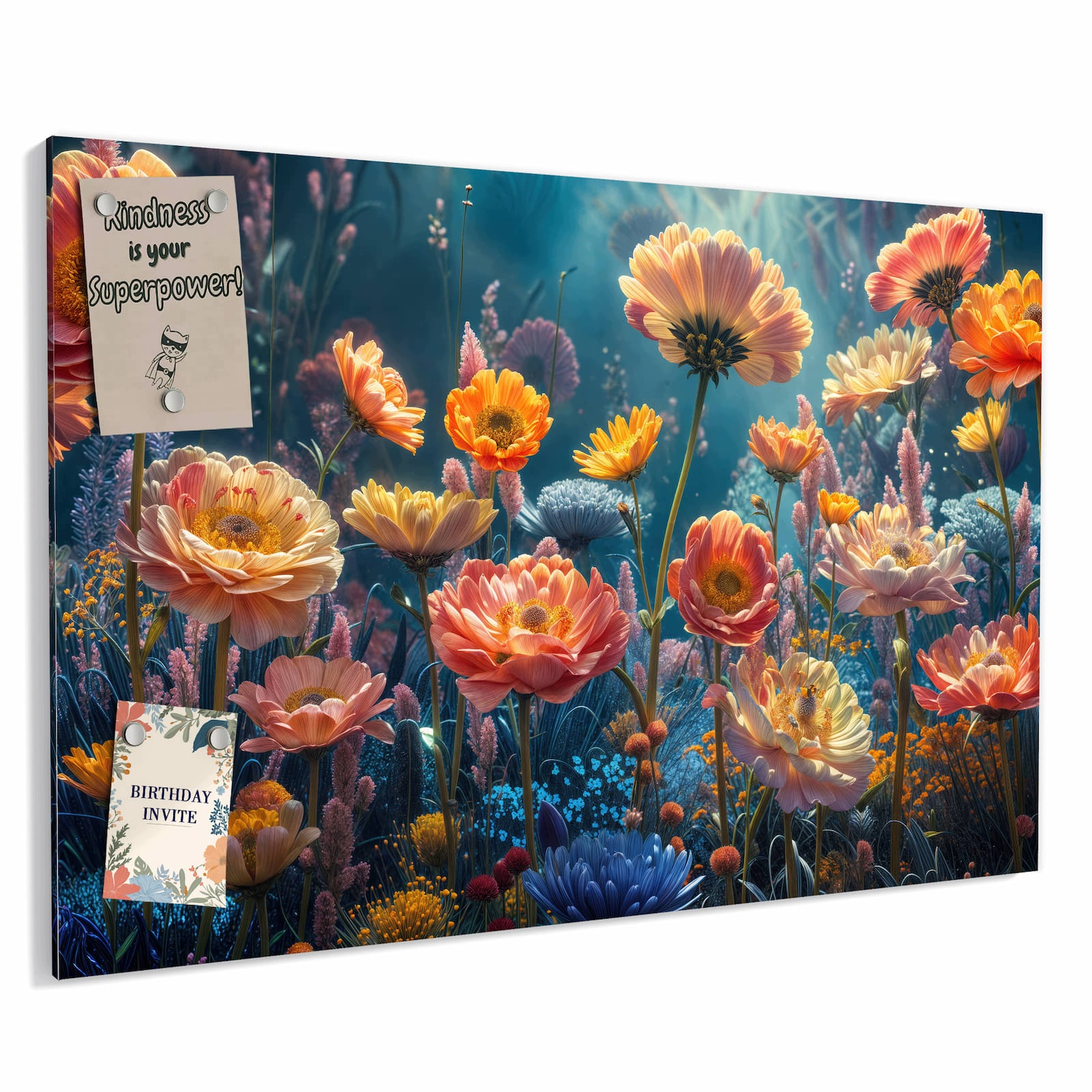 Magnetická tabule – obraz na zeď Různé koření | 90 × 60 cm