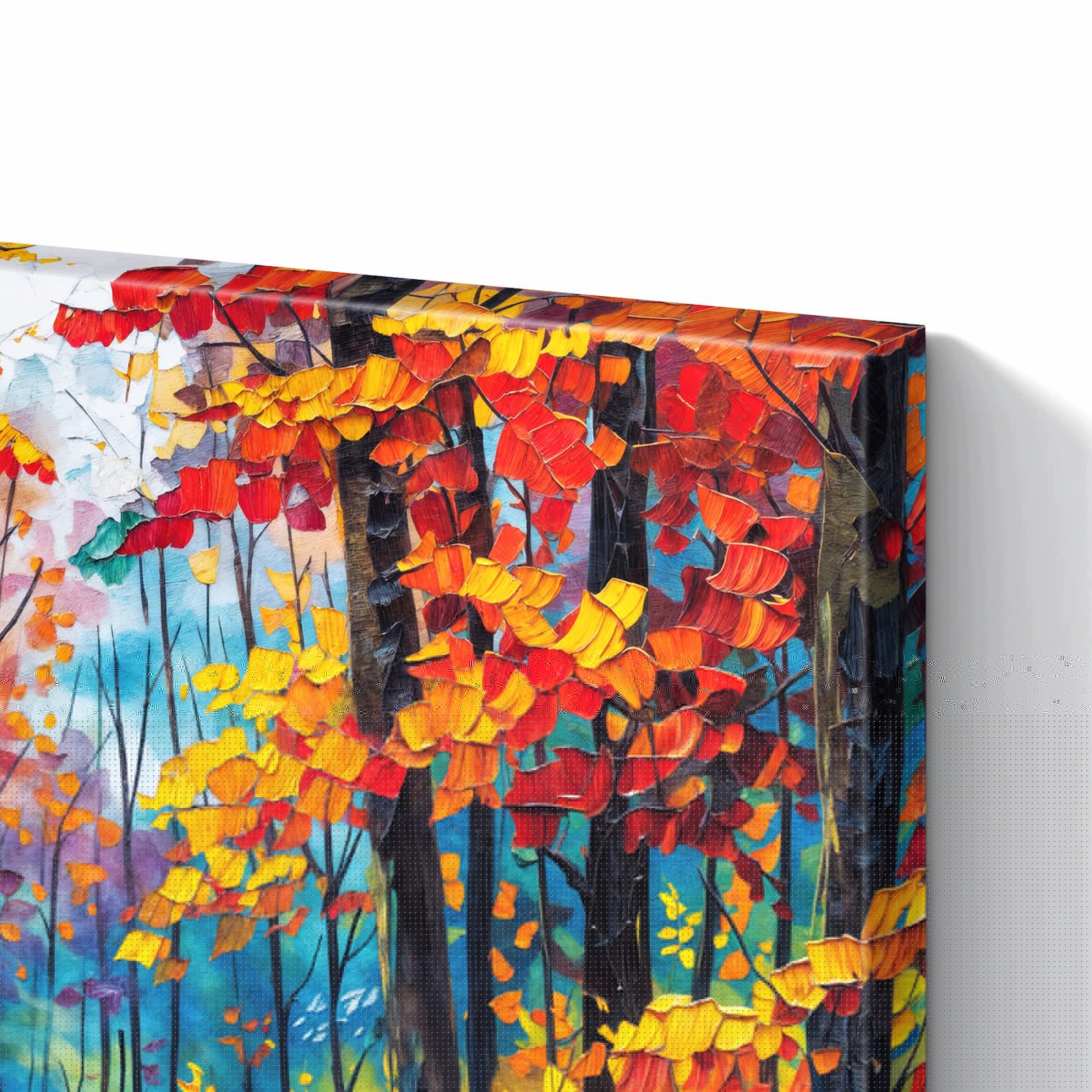 Magnetická tabule – obraz na zeď Podzimní les stezka | 60 × 40 cm