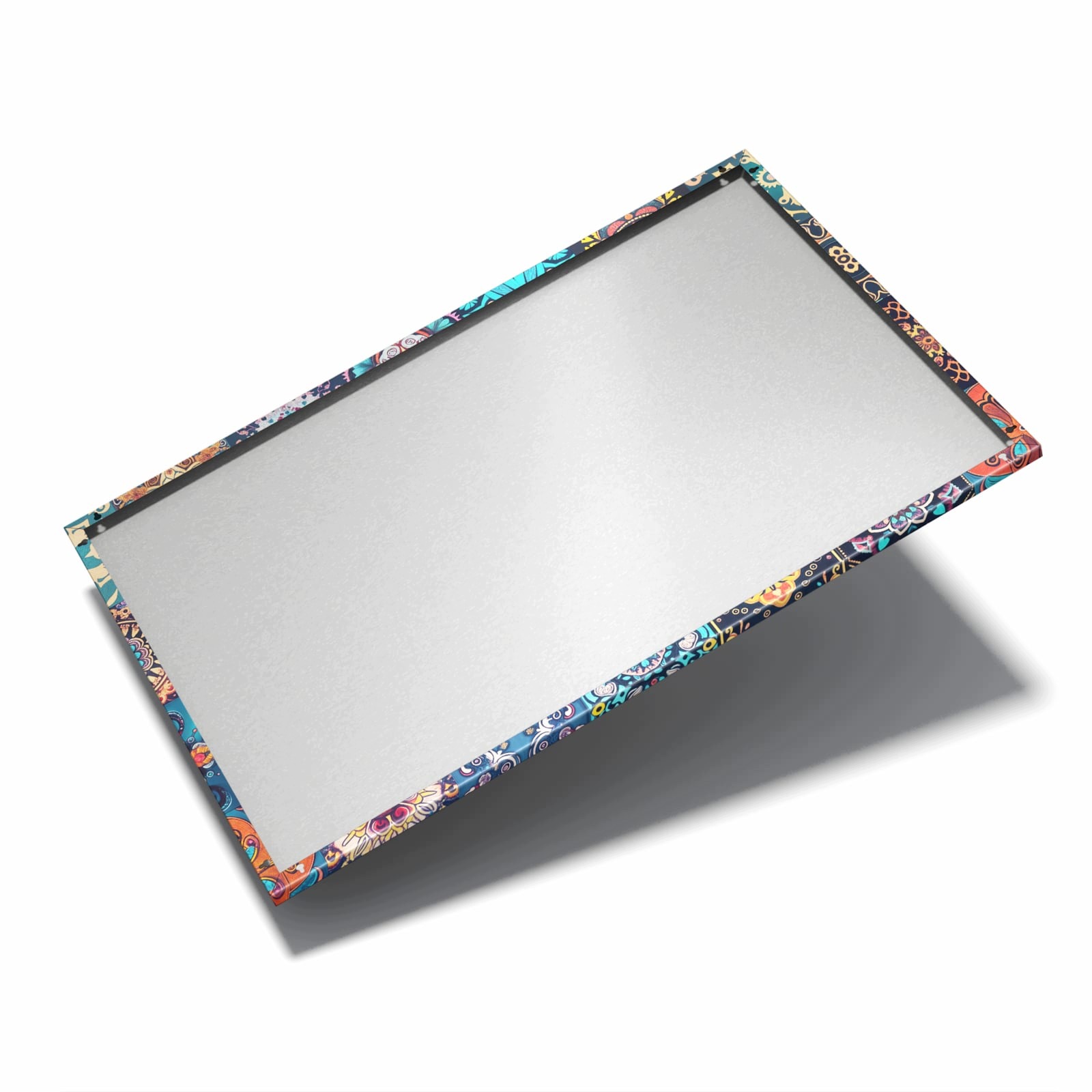 Magnetická tabule – obraz na zeď Mandala – mozaikový koberec | 60 × 40 cm