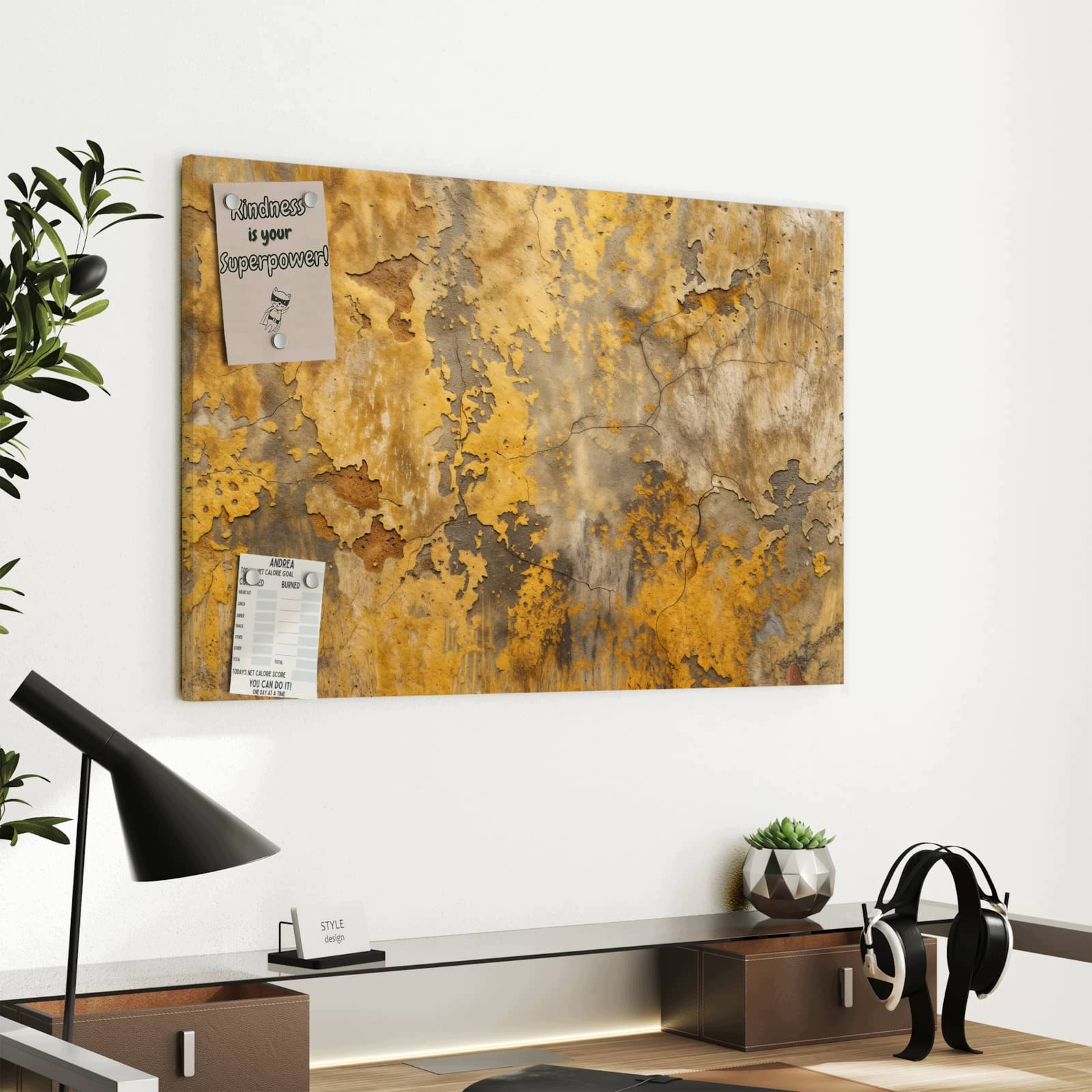 Magnetická tabule – obraz na zeď Kytice květin | 60 × 40 cm